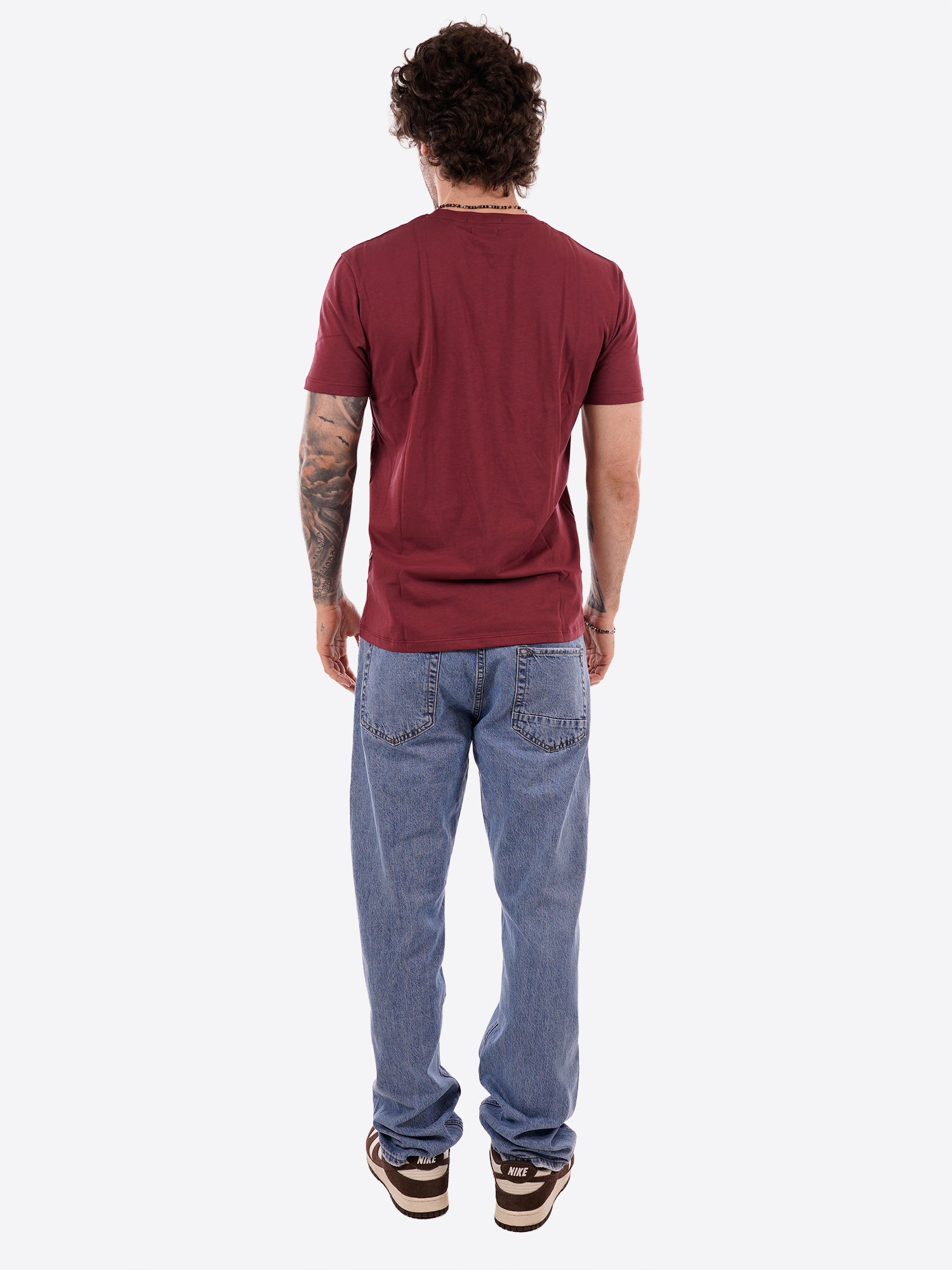 T-shirt GIANNI LUPO da Uomo - rosso GL1078F-S26INDIA