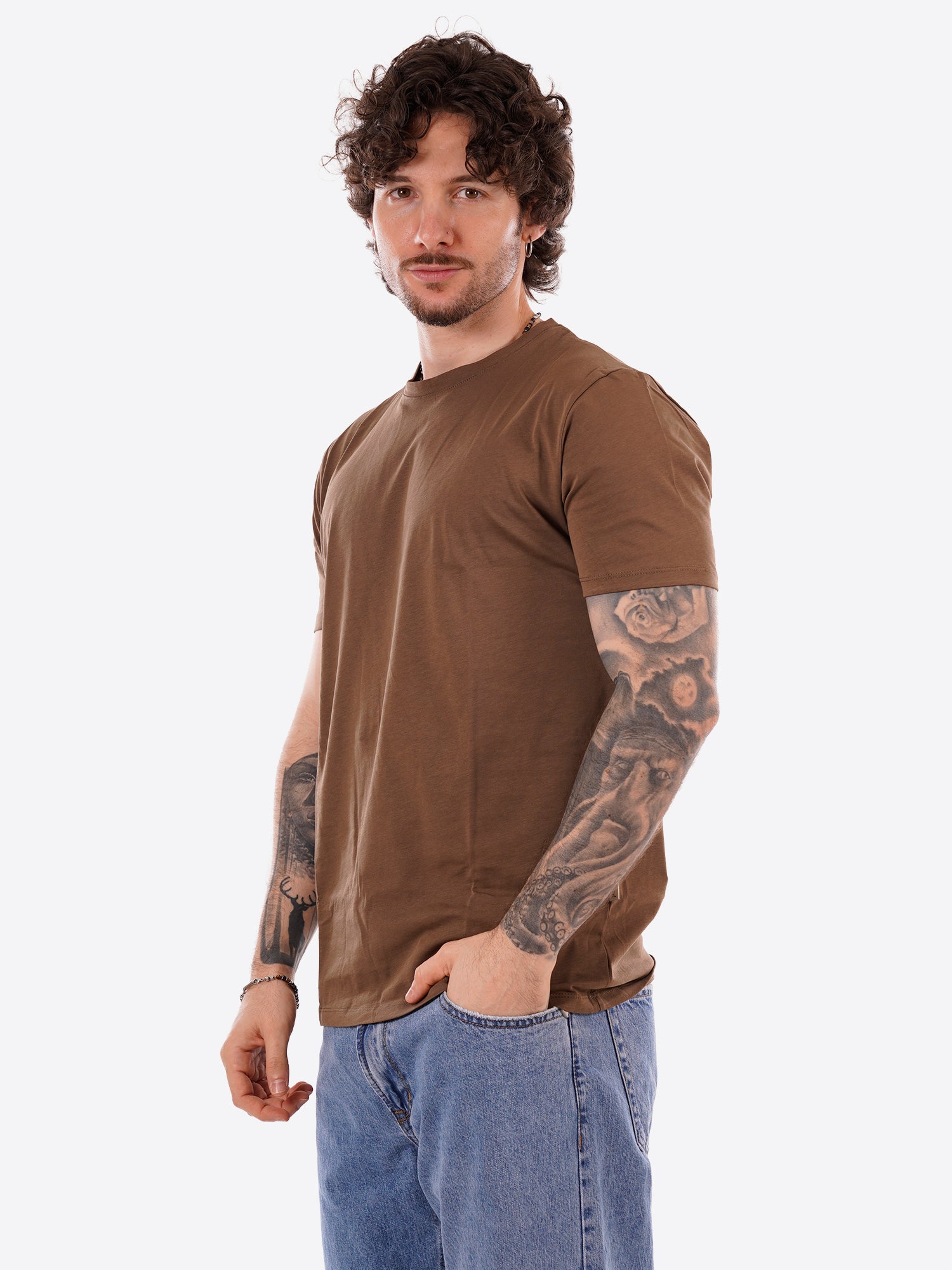 T-shirt GIANNI LUPO da Uomo - GL1078F-S26KHAKI