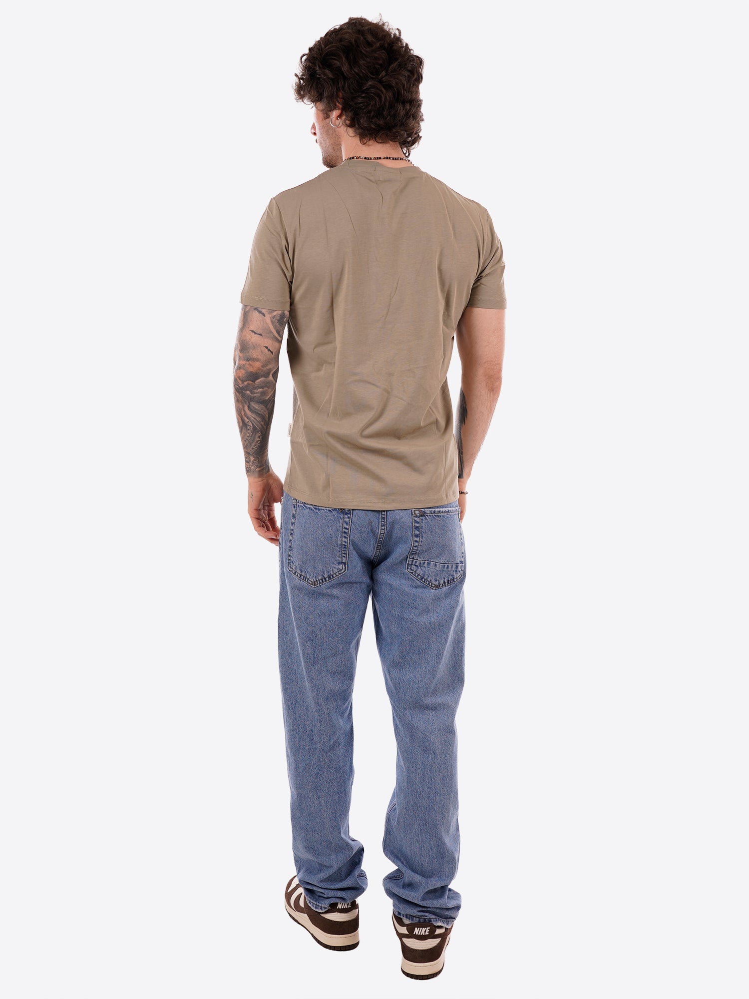 T-shirt GIANNI LUPO da Uomo - verde GL1078F-S26MILITARY