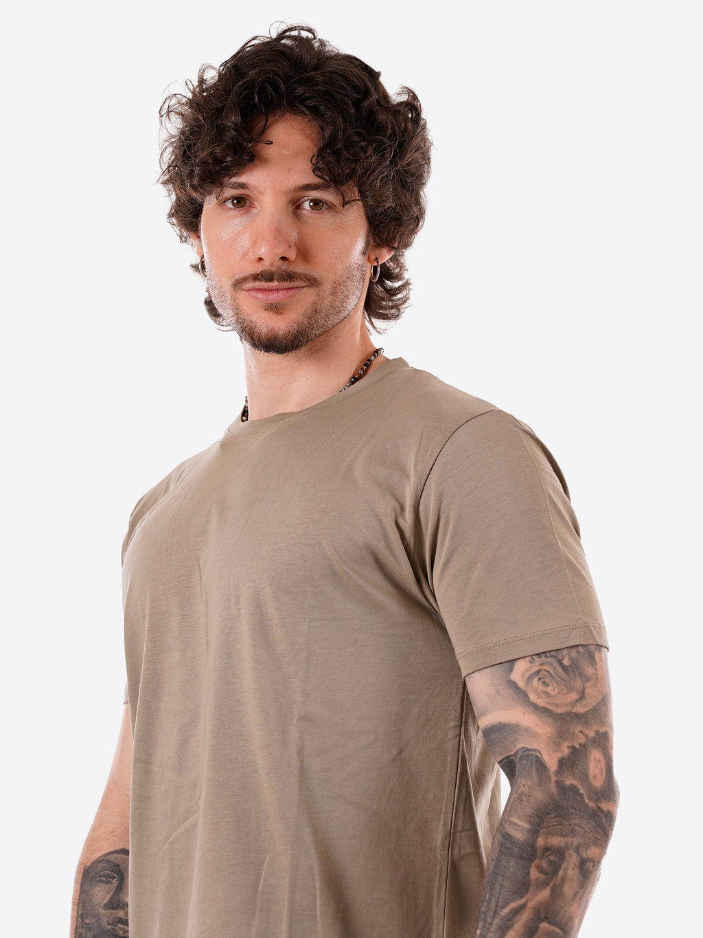 T-shirt GIANNI LUPO da Uomo - verde GL1078F-S26MILITARY
