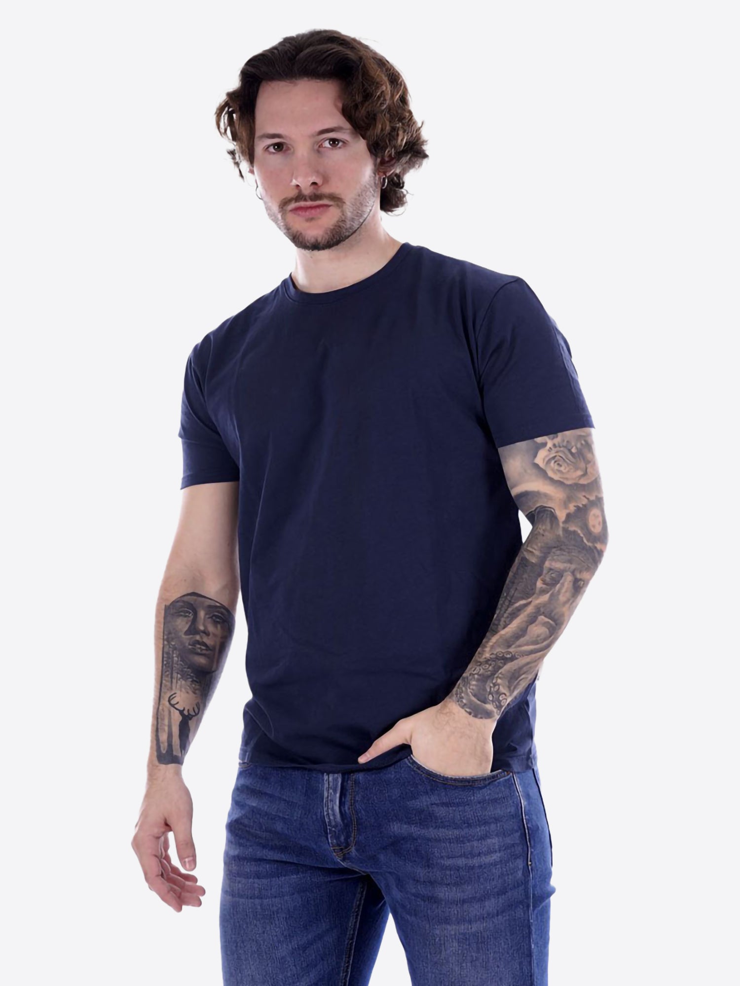 T-shirt GIANNI LUPO da Uomo - blu GL1078F-S26NAVY