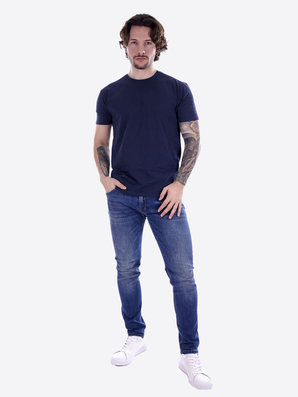 T-shirt GIANNI LUPO da Uomo - blu GL1078F-S26NAVY