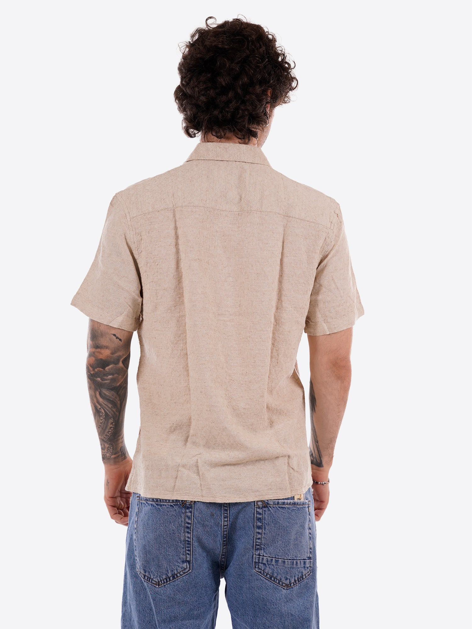 Camicia GIANNI LUPO da Uomo - beige GL138DABEIGE