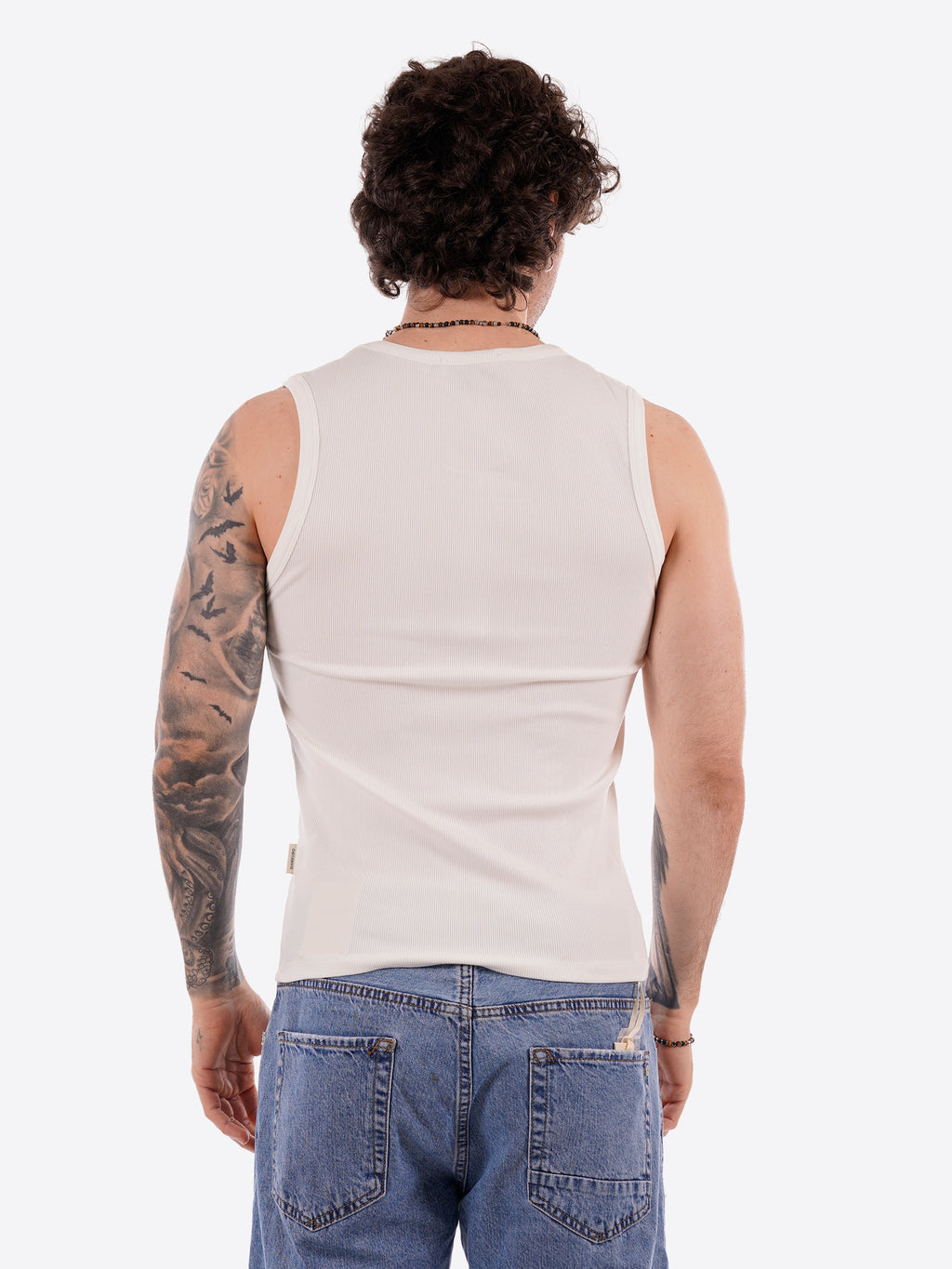 Canotta GIANNI LUPO da Uomo - bianco GL20001Q-S26WHT