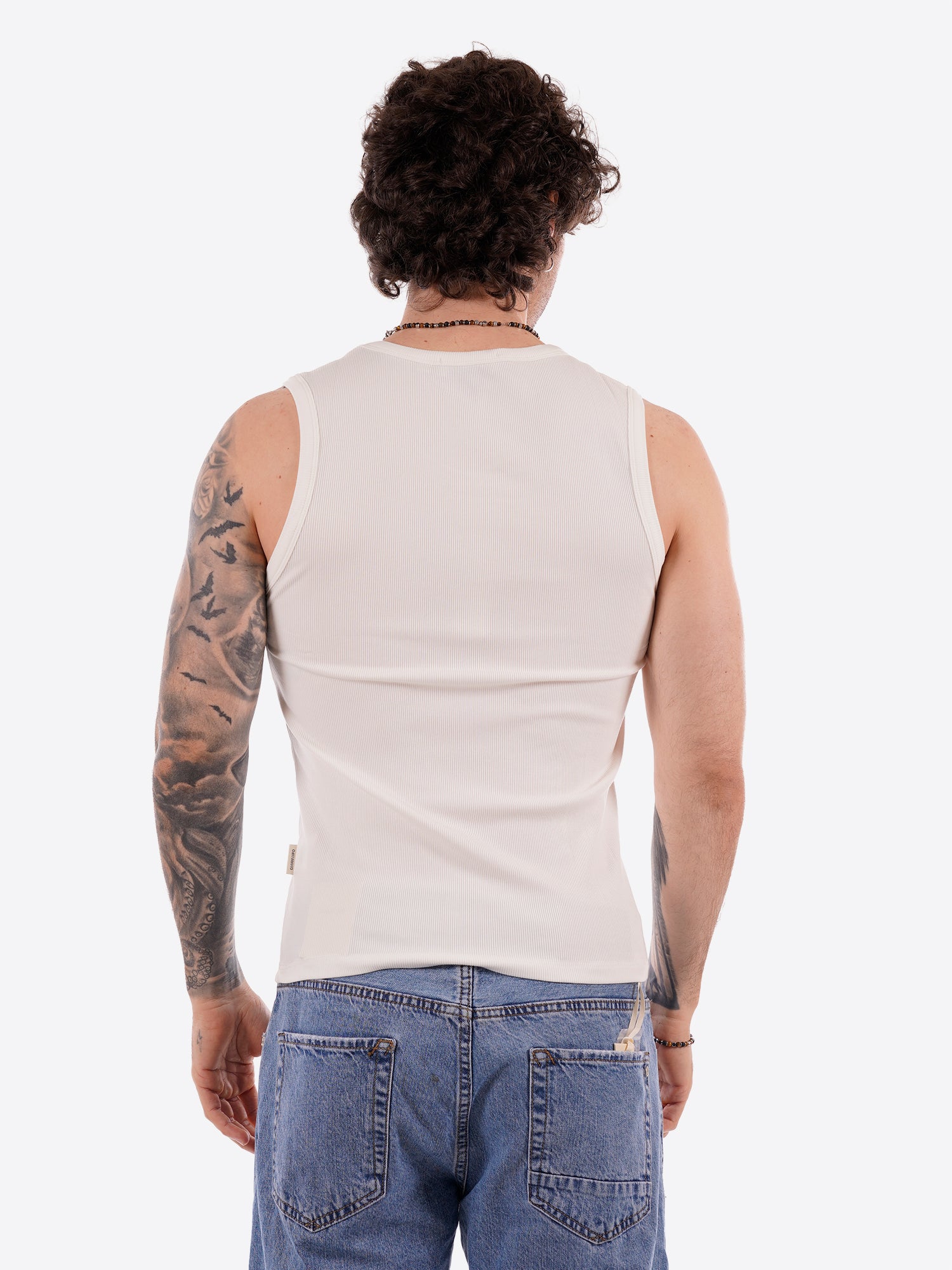 Canotta GIANNI LUPO da Uomo - bianco GL20001Q-S26WHT