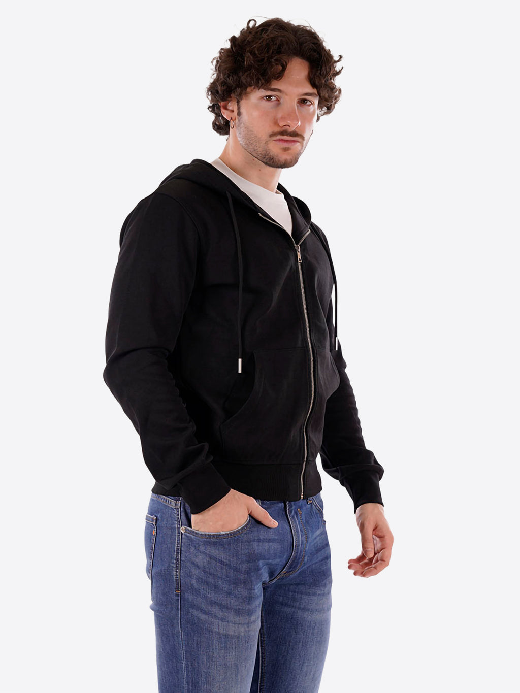 Felpa GIANNI LUPO da Uomo - nero GL2123F-S26BLK