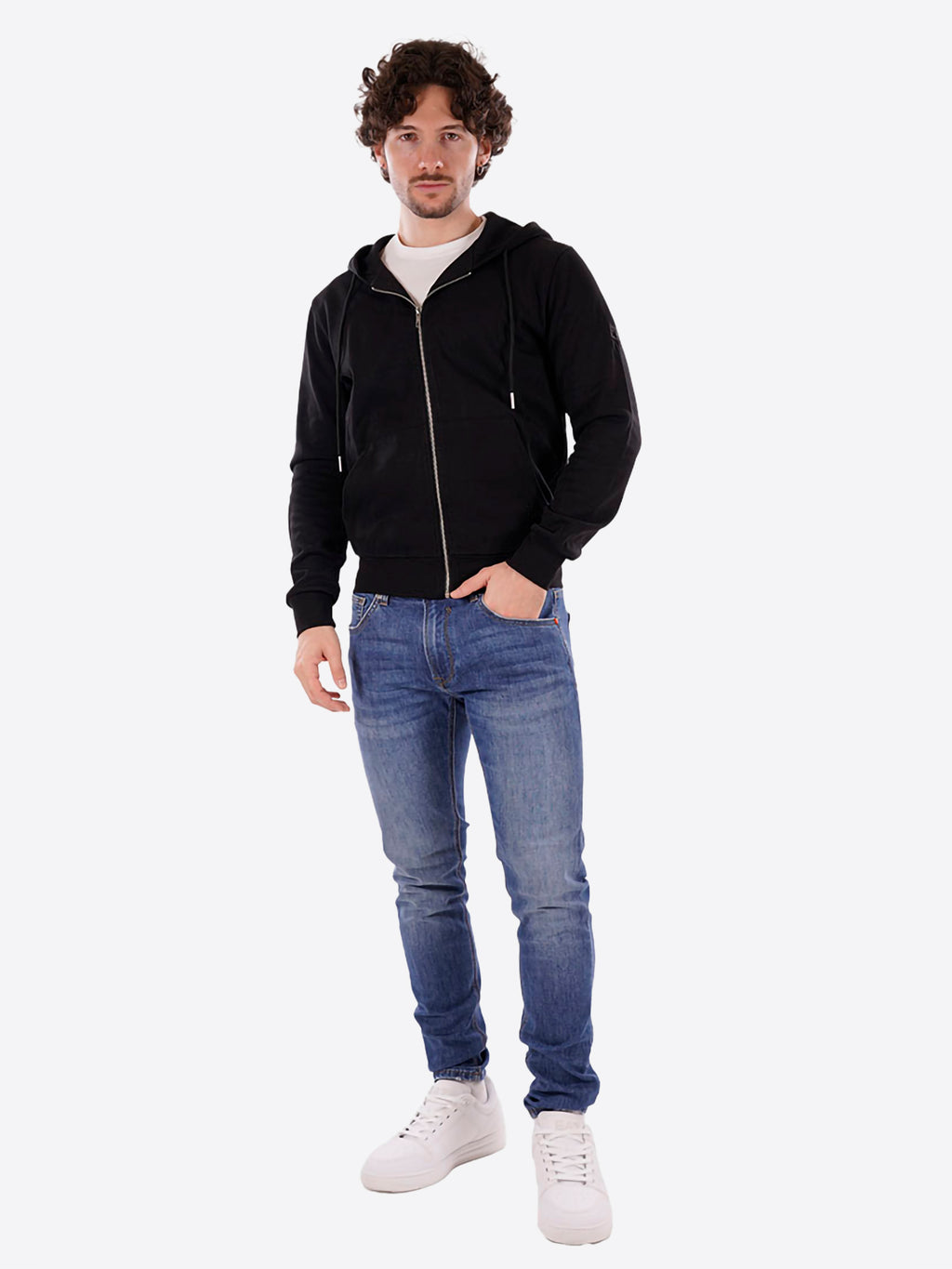 Felpa GIANNI LUPO da Uomo - nero GL2123F-S26BLK