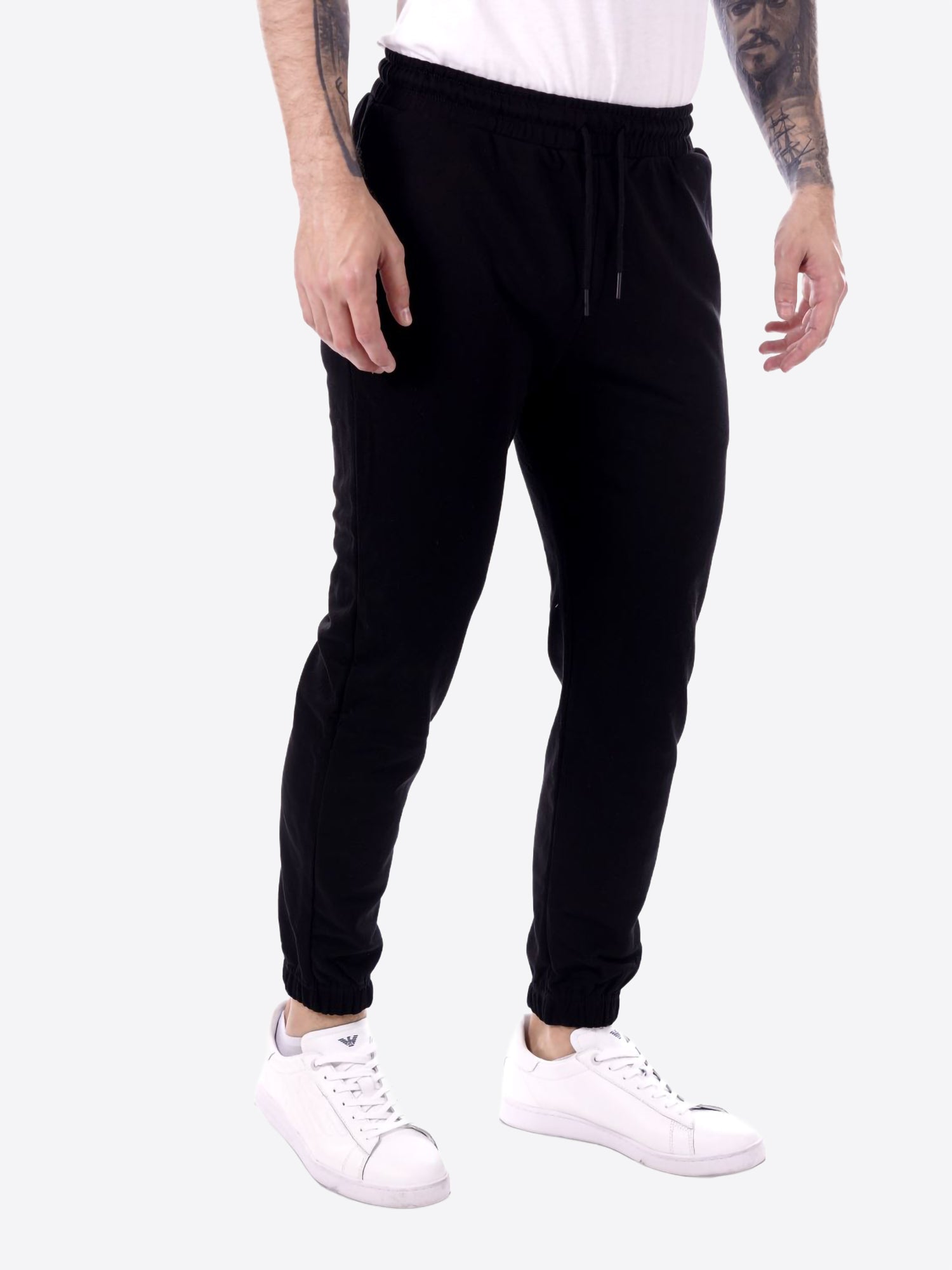 Pantalone Tuta GIANNI LUPO da Uomo - nero GL2126FBLK