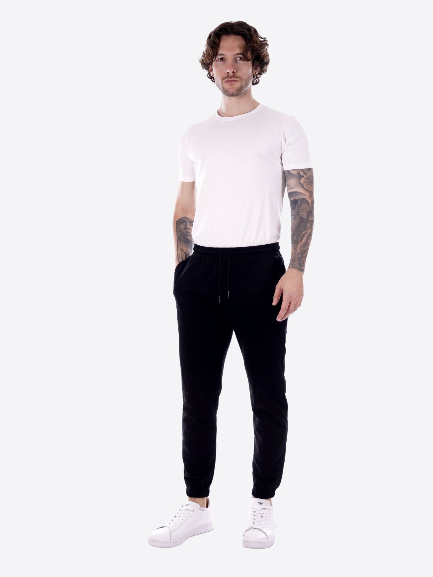 Pantalone Tuta GIANNI LUPO da Uomo - nero GL2126FBLK