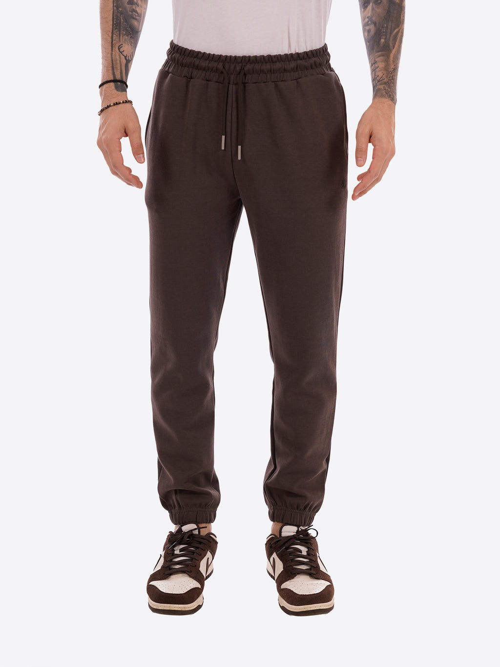 Pantalone Tuta GIANNI LUPO da Uomo - marrone GL2126FBROWN