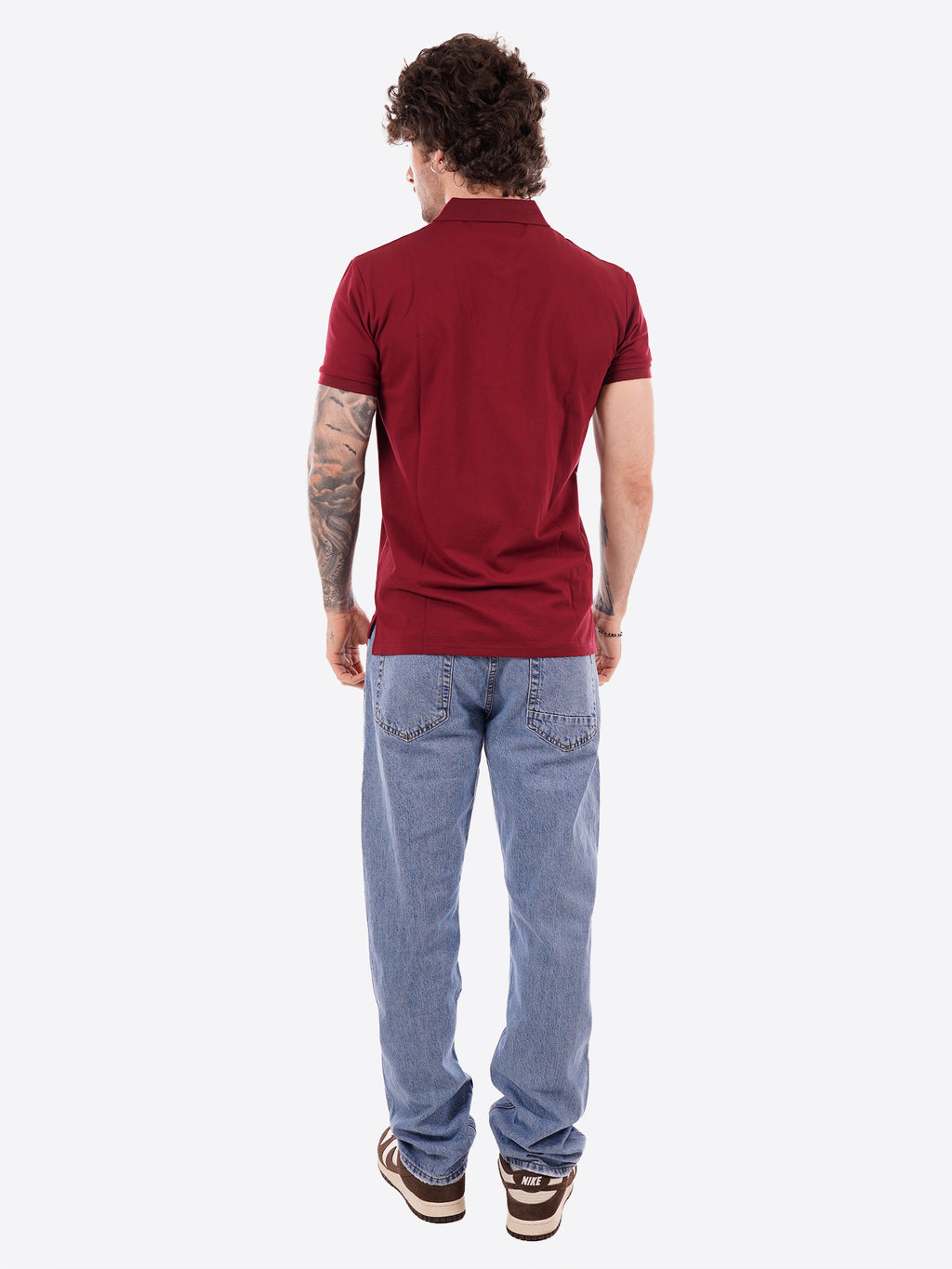 Polo GIANNI LUPO da Uomo - rosso GL2153F-26INDIA