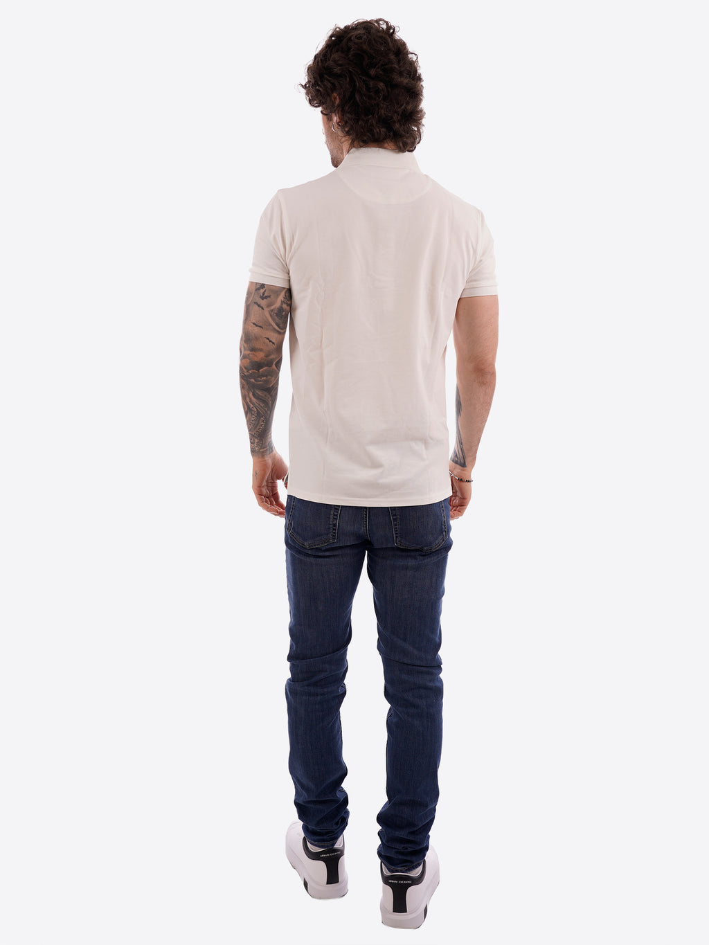 Polo GIANNI LUPO da Uomo - bianco GL2153F-26WHT
