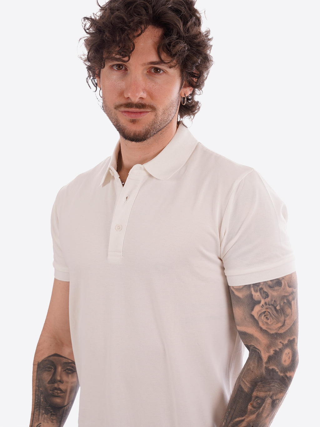 Polo GIANNI LUPO da Uomo - bianco GL2153F-26WHT
