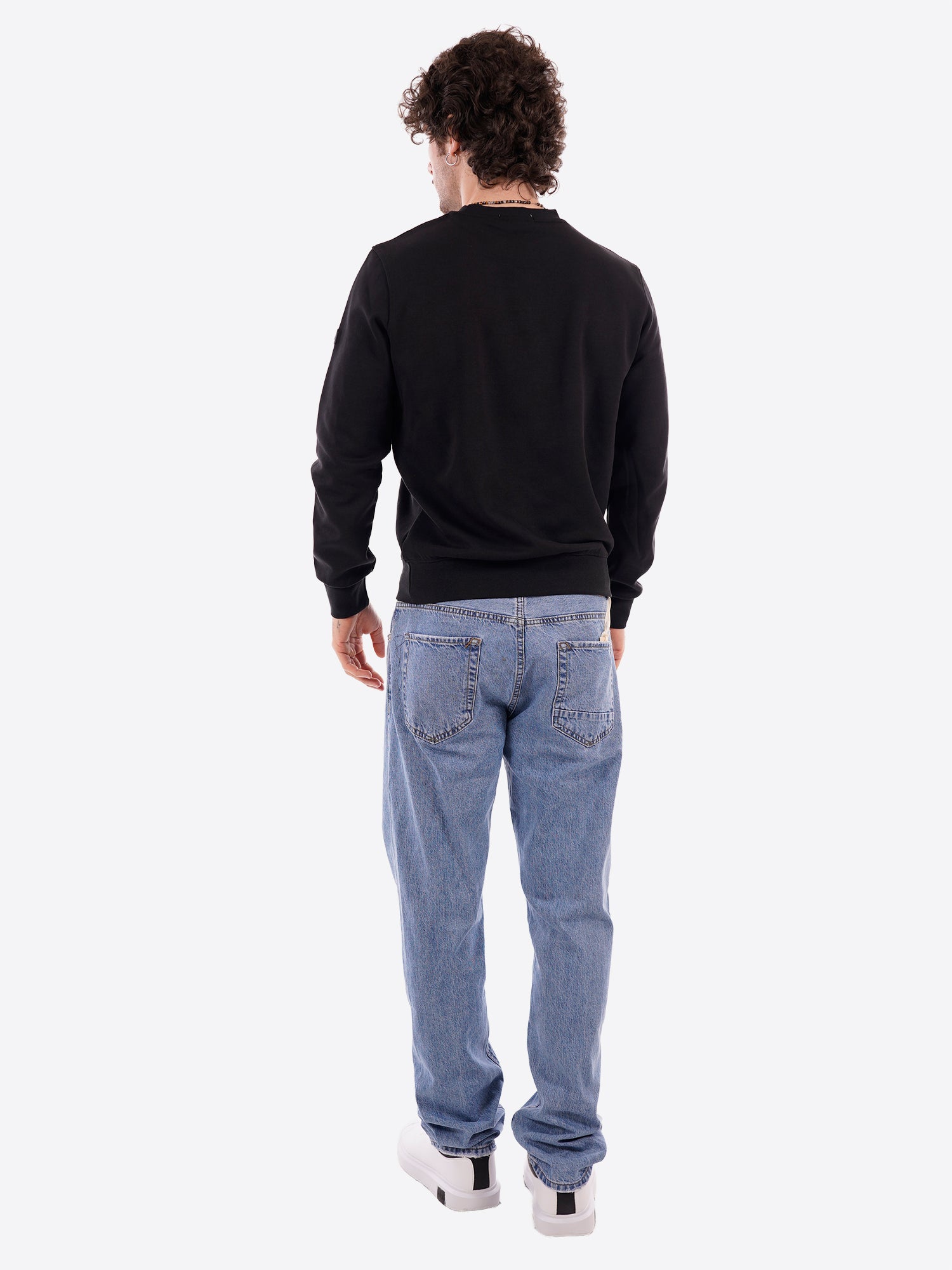 Felpa GIANNI LUPO da Uomo - nero GL3001XBLK