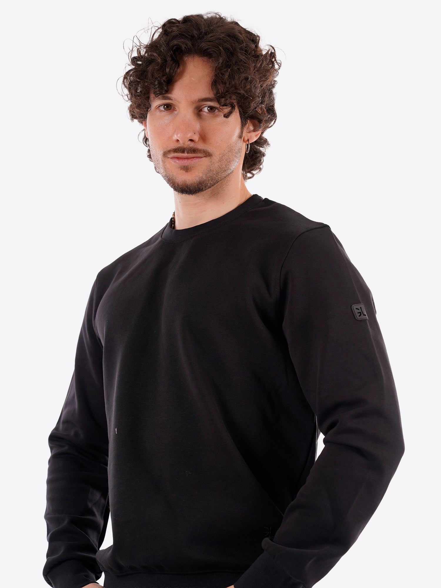 Felpa GIANNI LUPO da Uomo - nero GL3001XBLK