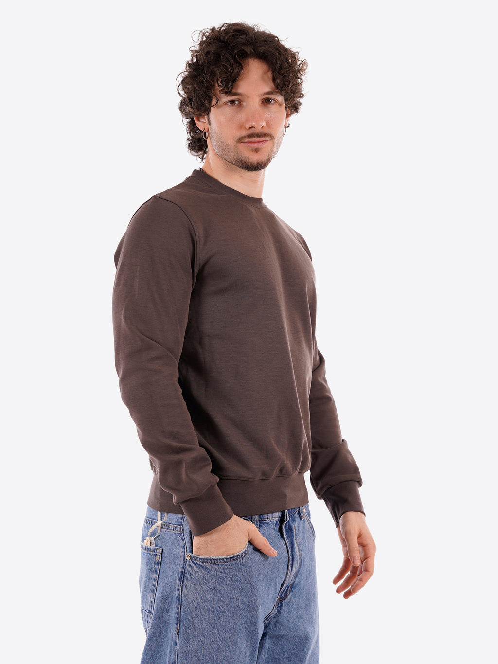 Felpa GIANNI LUPO da Uomo - marrone GL3001XBROWN