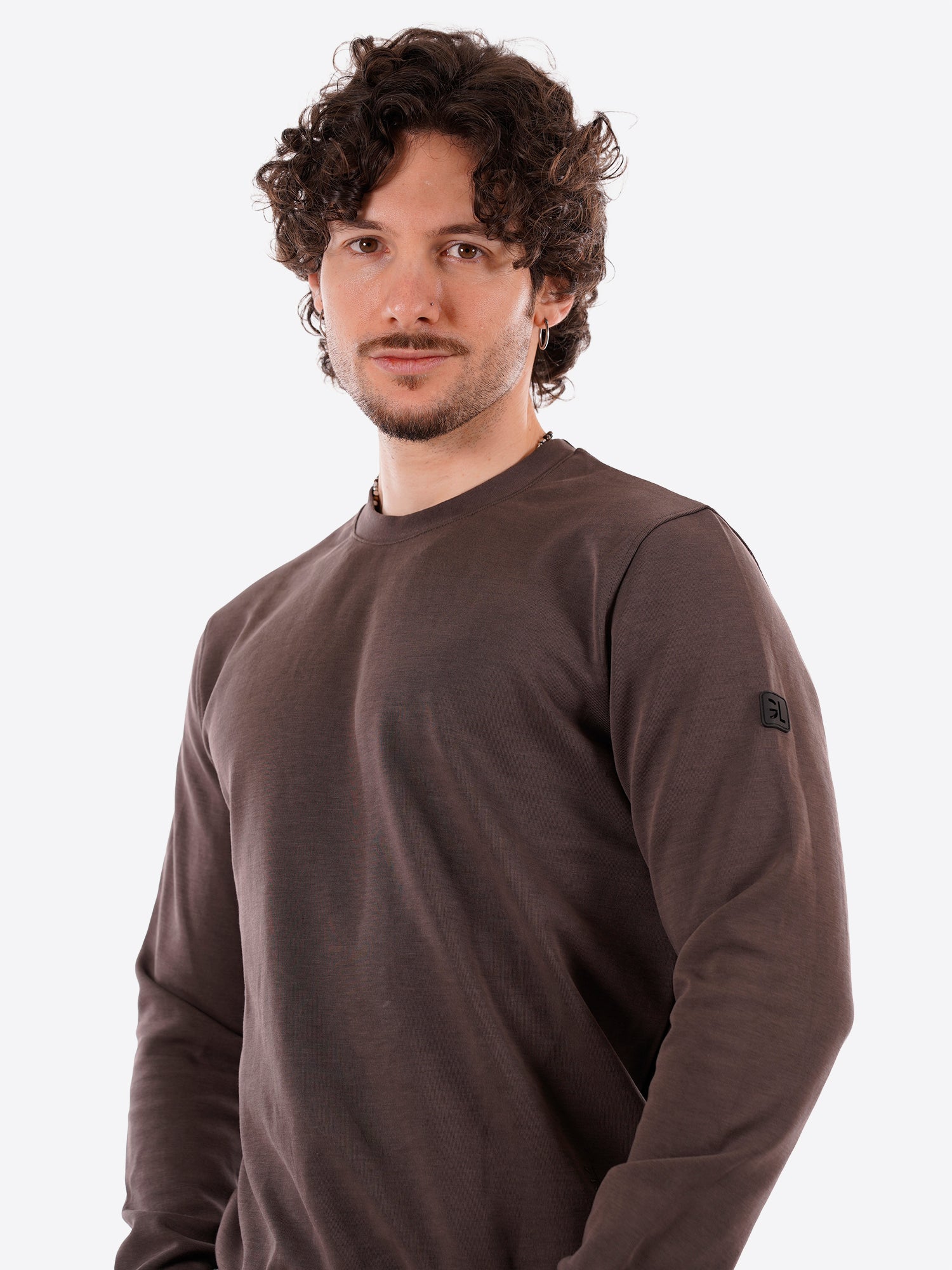 Felpa GIANNI LUPO da Uomo - marrone GL3001XBROWN