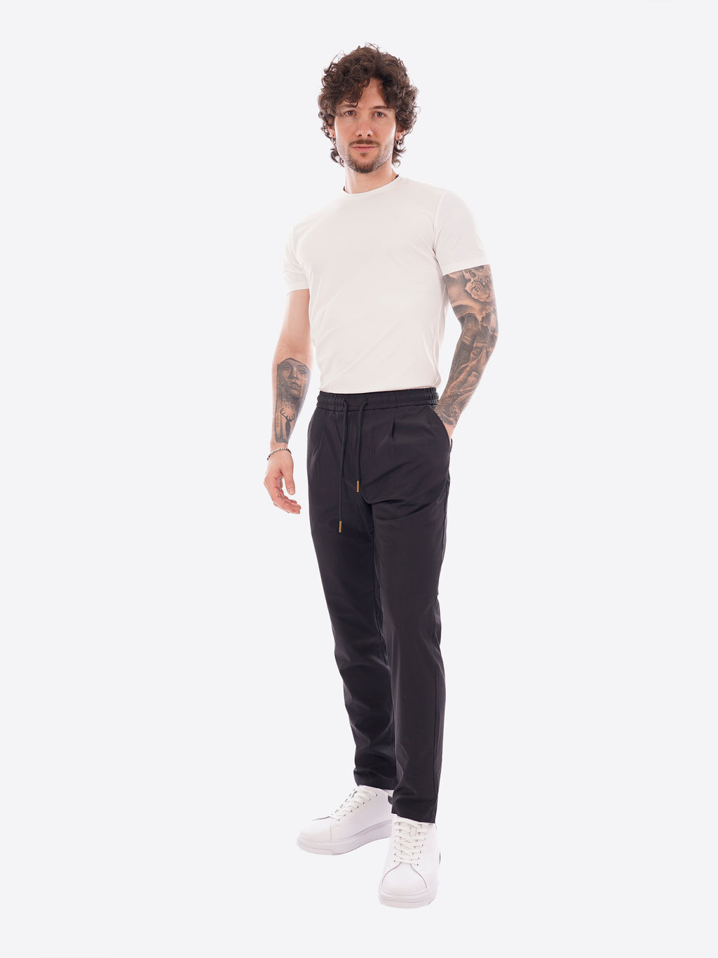 Pantalone GIANNI LUPO da Uomo - nero GL3010TR-S26BLK