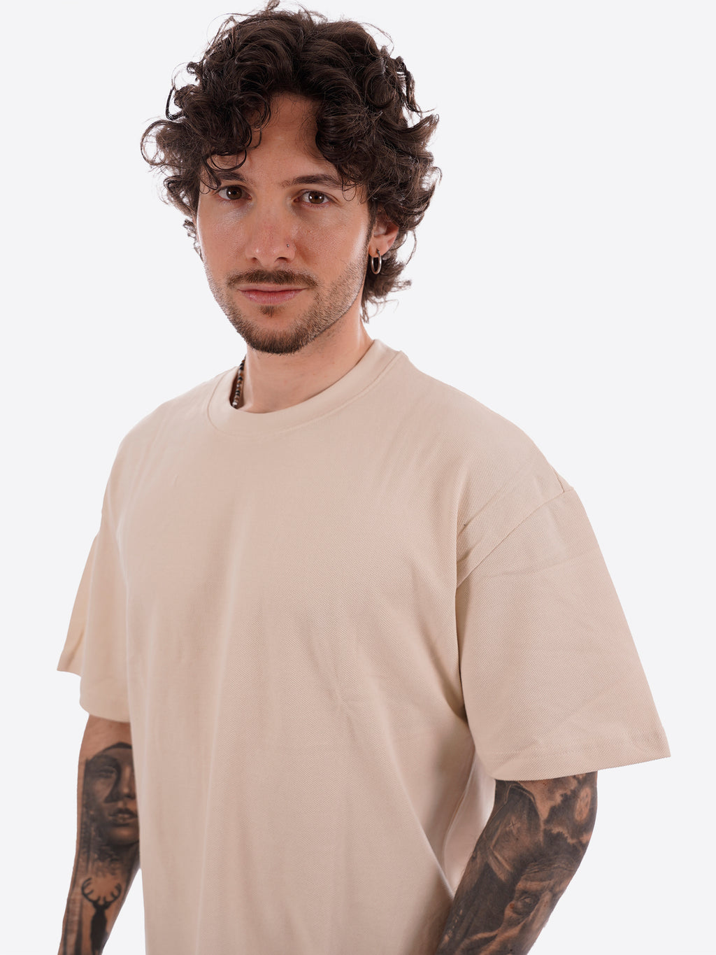 Maglia GIANNI LUPO da Uomo - beige GL320SX-S26BEIGE
