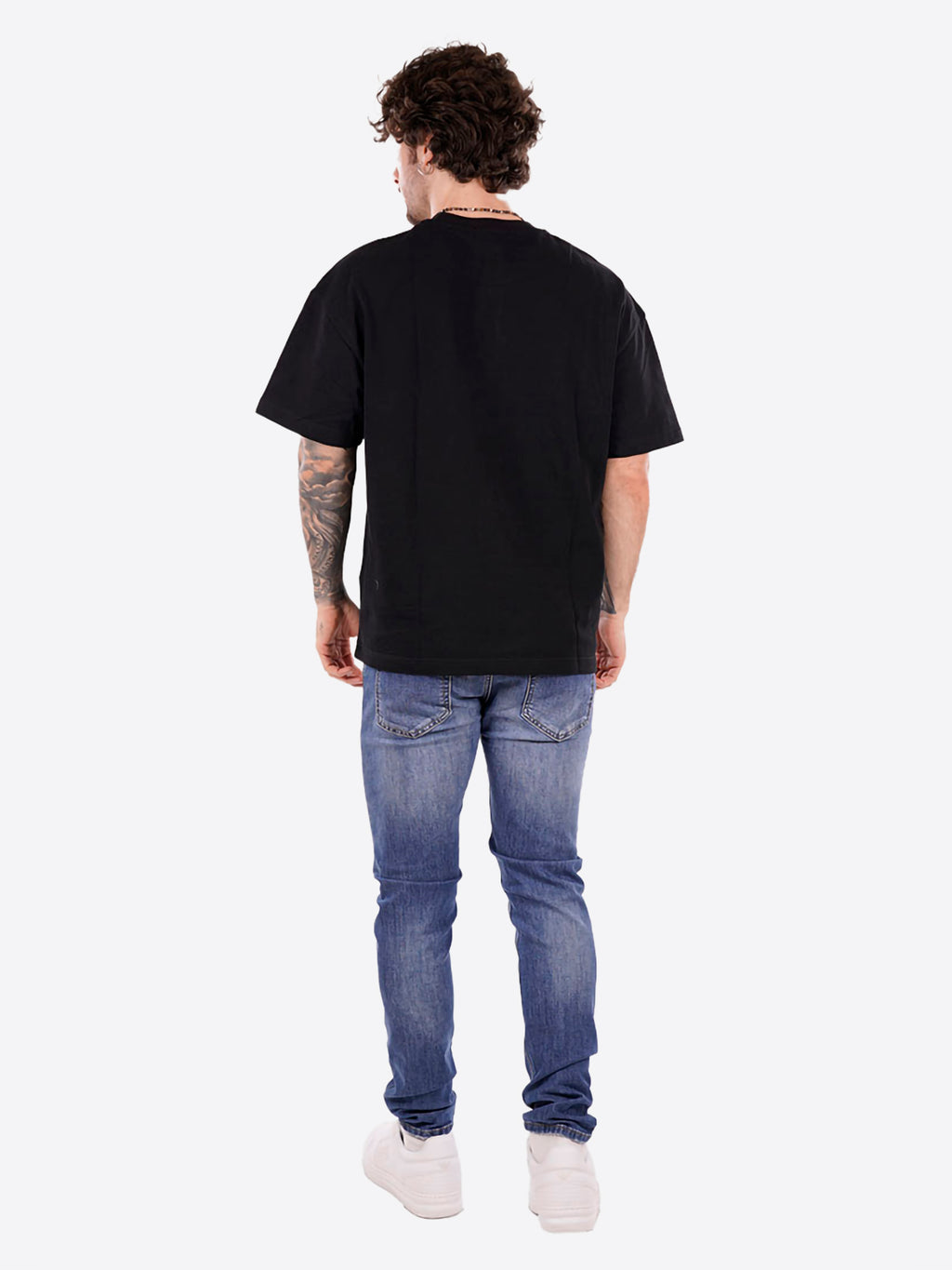 Maglia GIANNI LUPO da Uomo - nero GL320SX-S26BLK