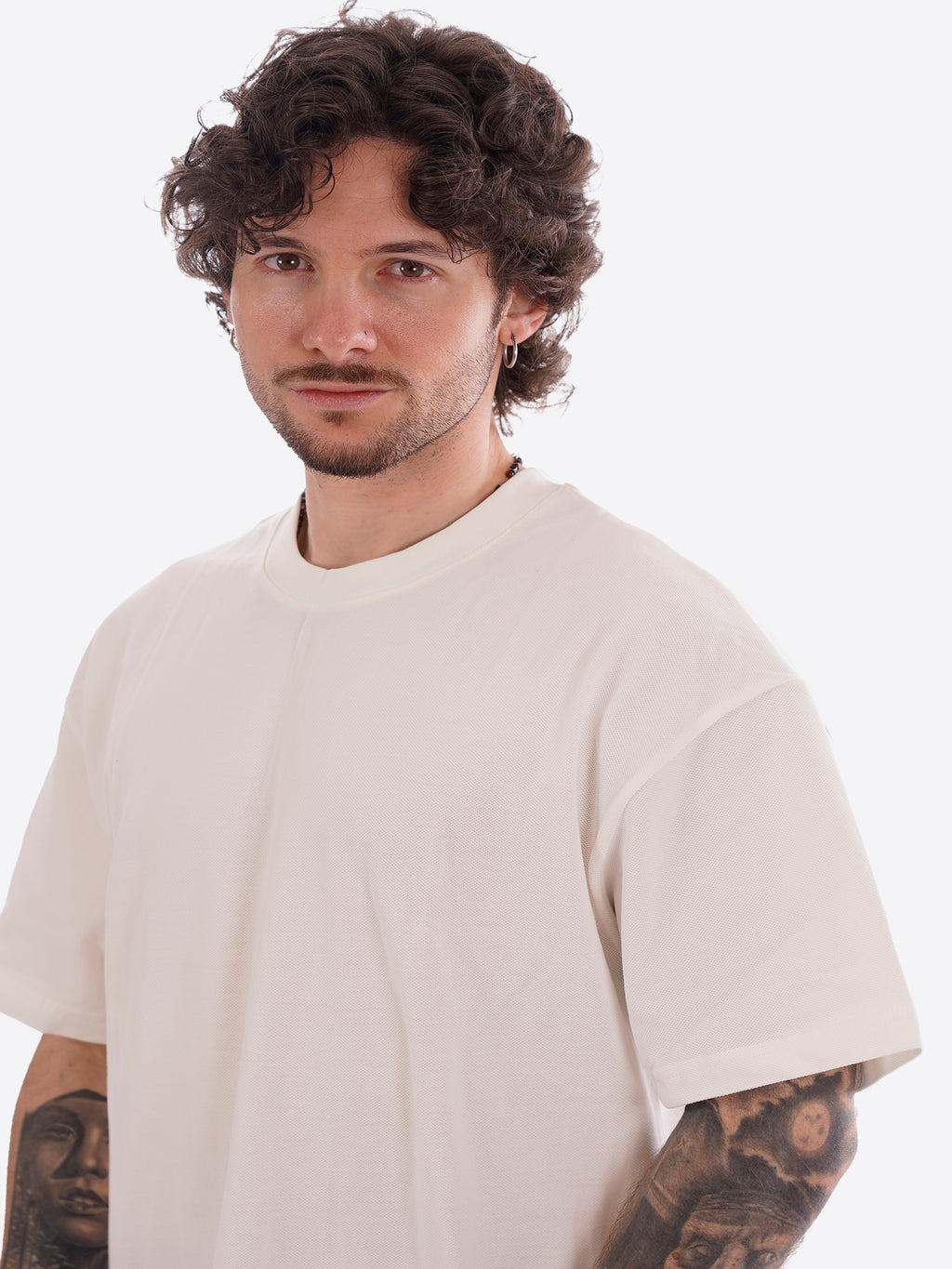 Maglia GIANNI LUPO da Uomo - bianco GL320SX-S26WHT