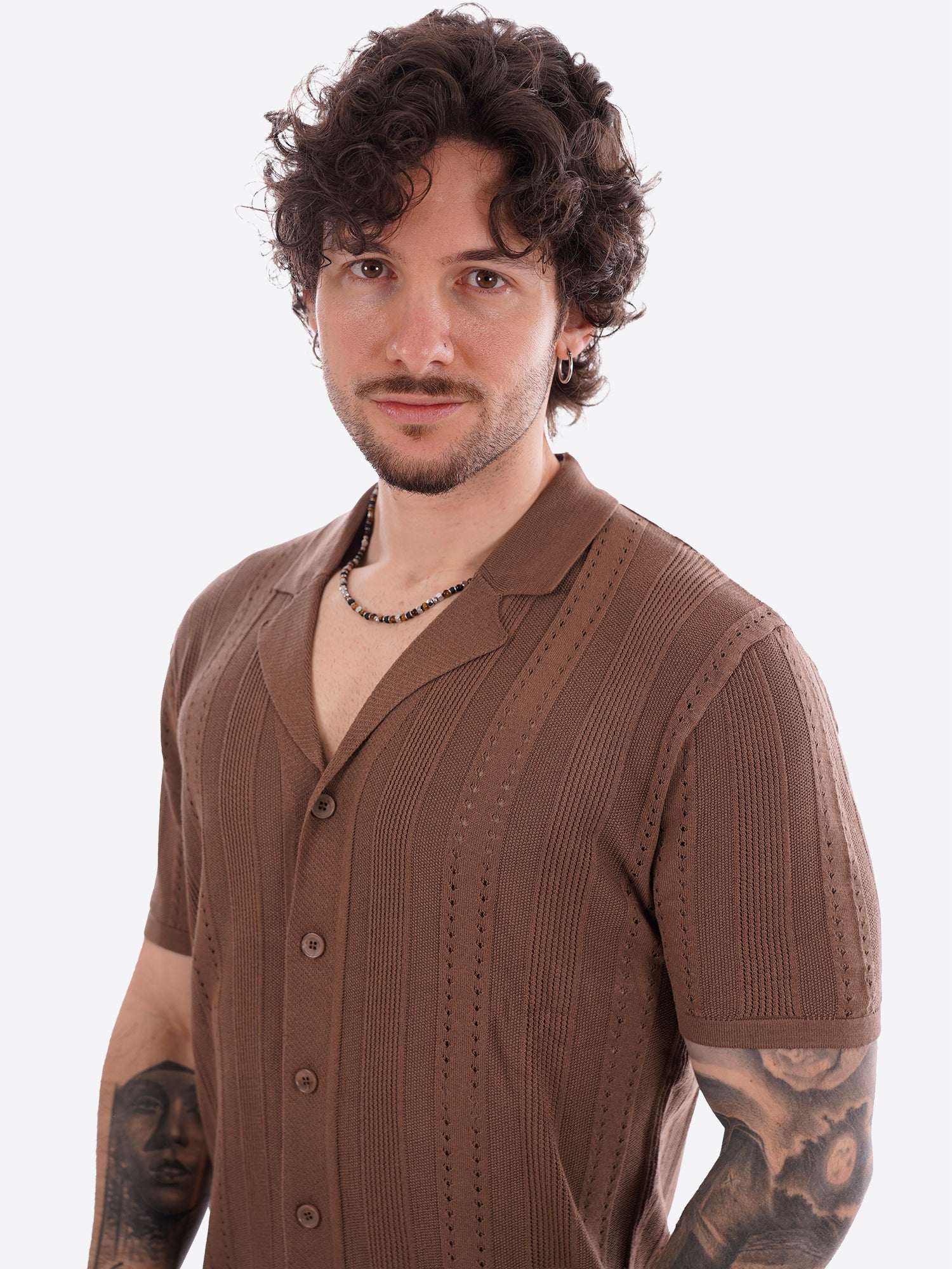 Maglia GIANNI LUPO da Uomo - GL33763-S26TOBACCO