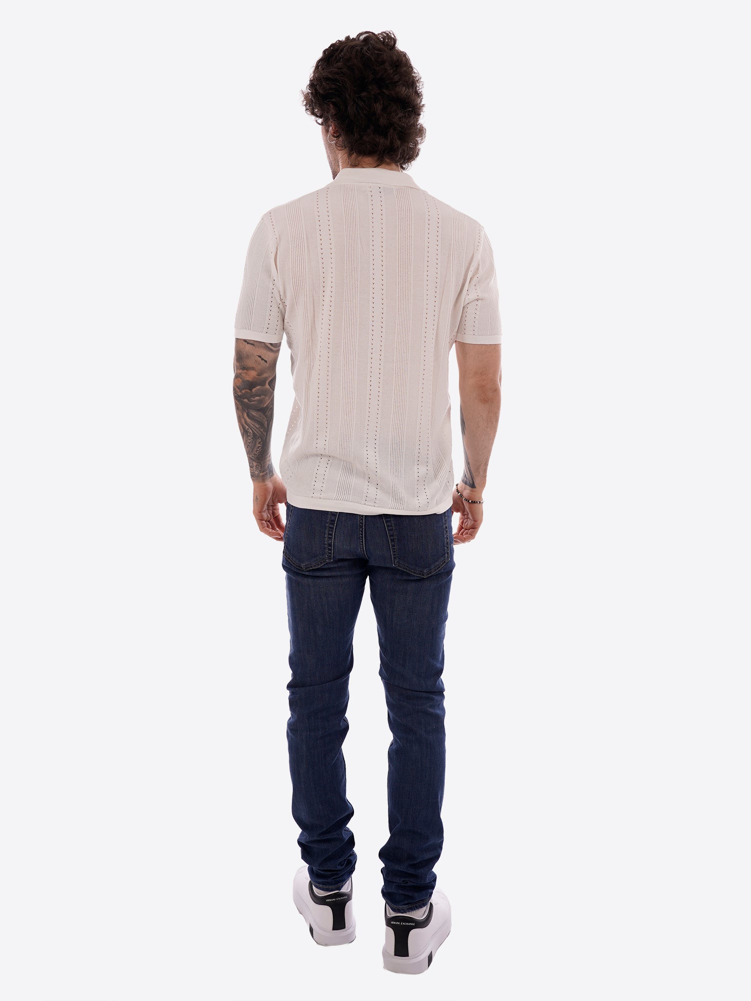 Maglia GIANNI LUPO da Uomo - bianco GL33763-S26WHT