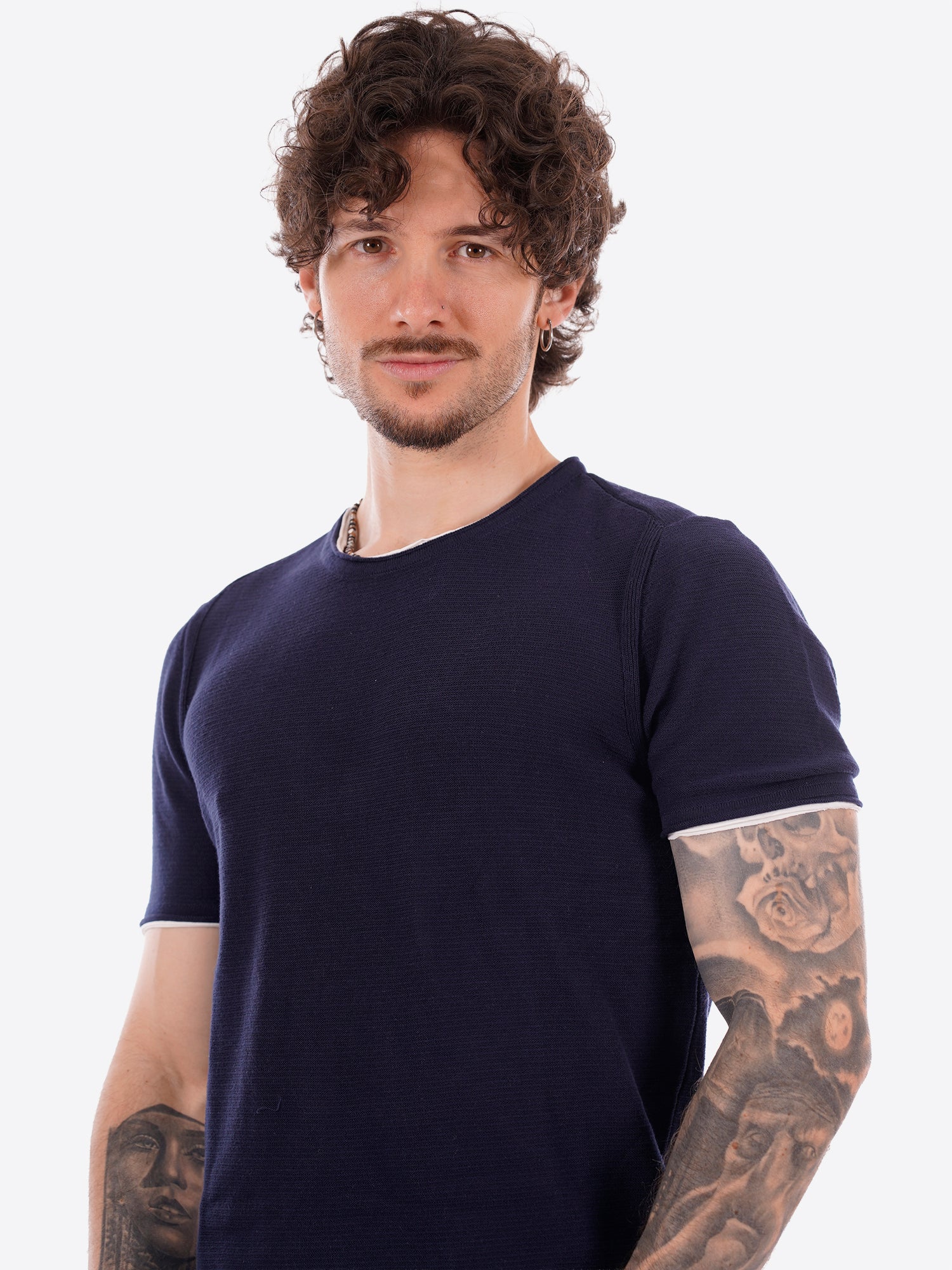 T-shirt GIANNI LUPO da Uomo - blu GL35203-S26NAVY