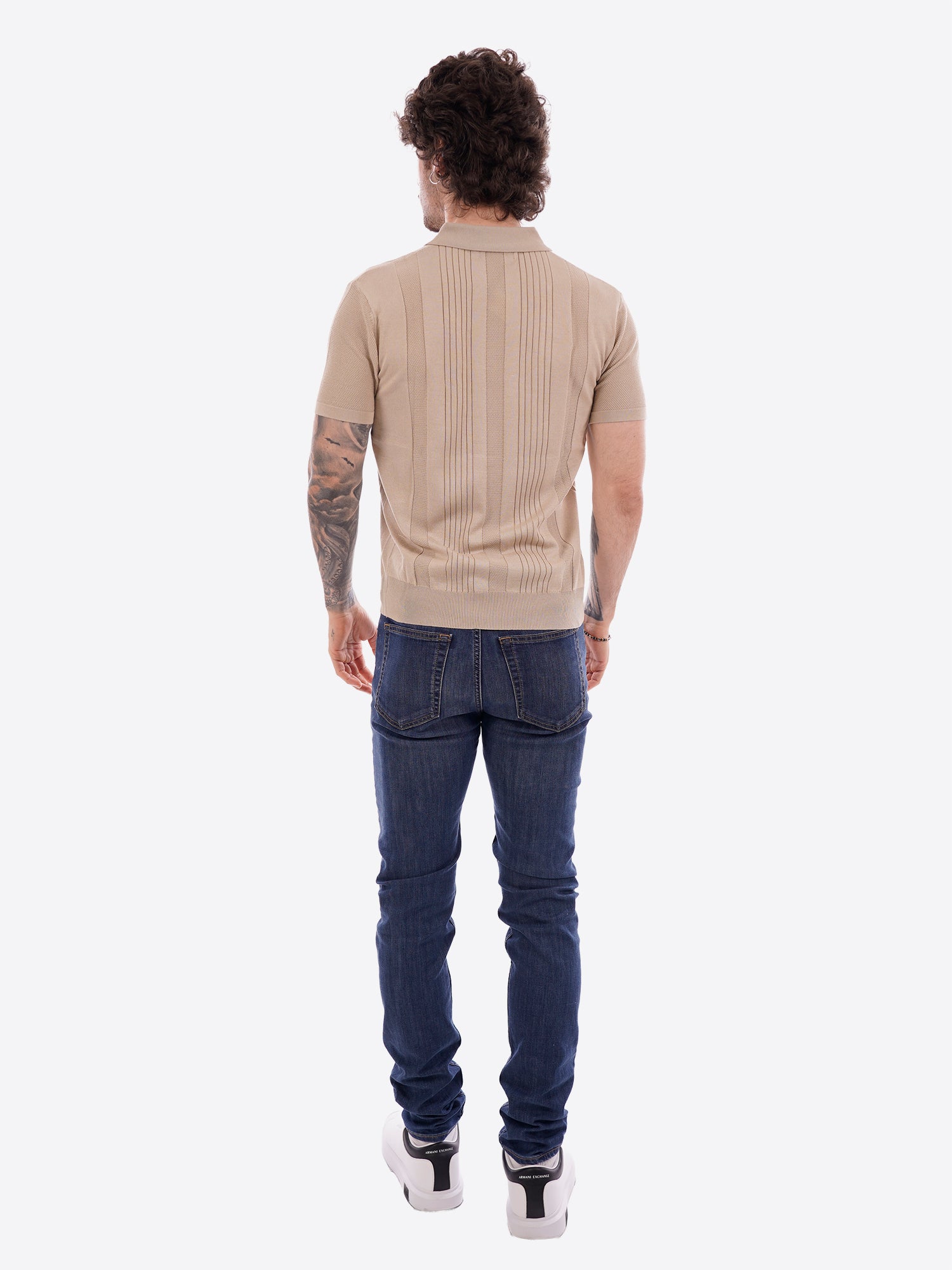 Polo GIANNI LUPO da Uomo - beige GL35337BEIGE