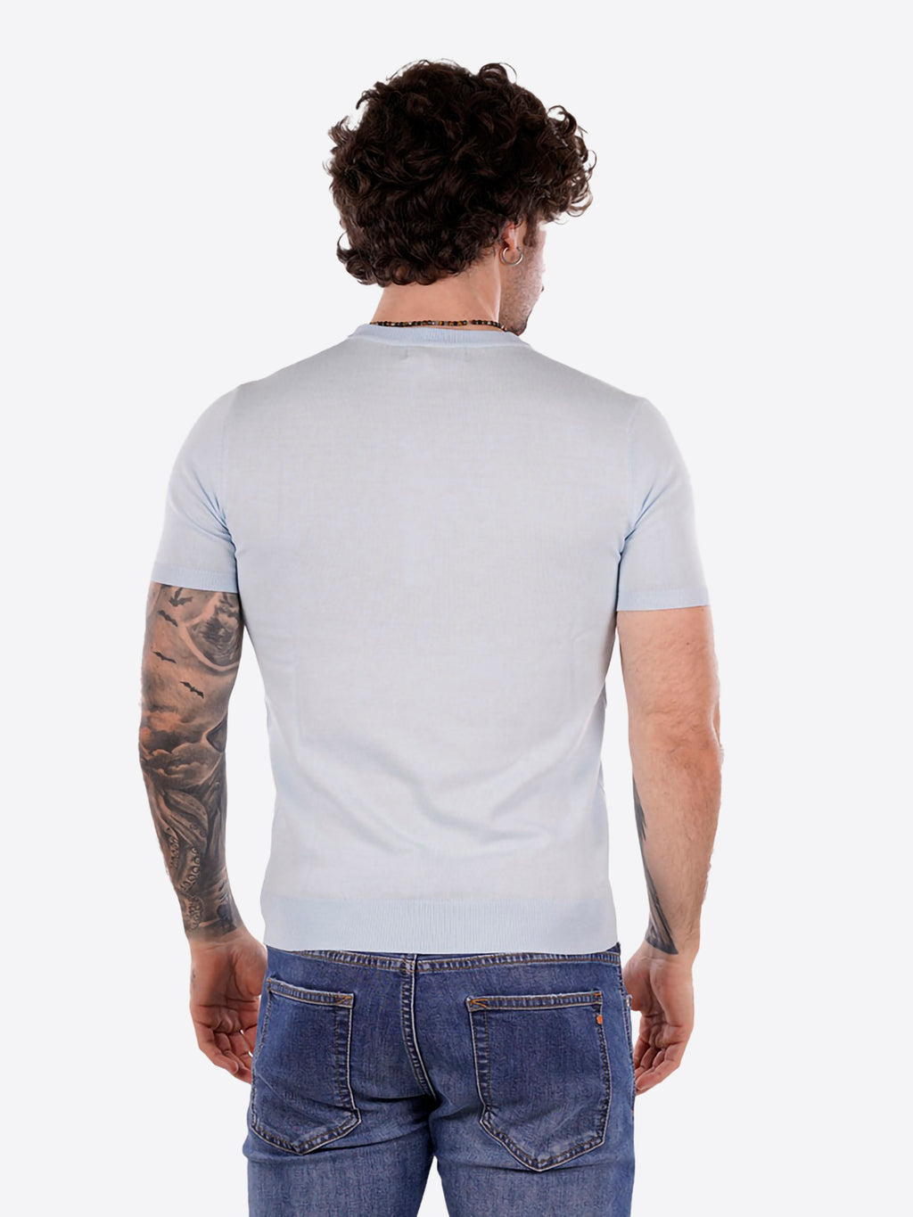 T-shirt GIANNI LUPO da Uomo - blu GL510S-S26SKY