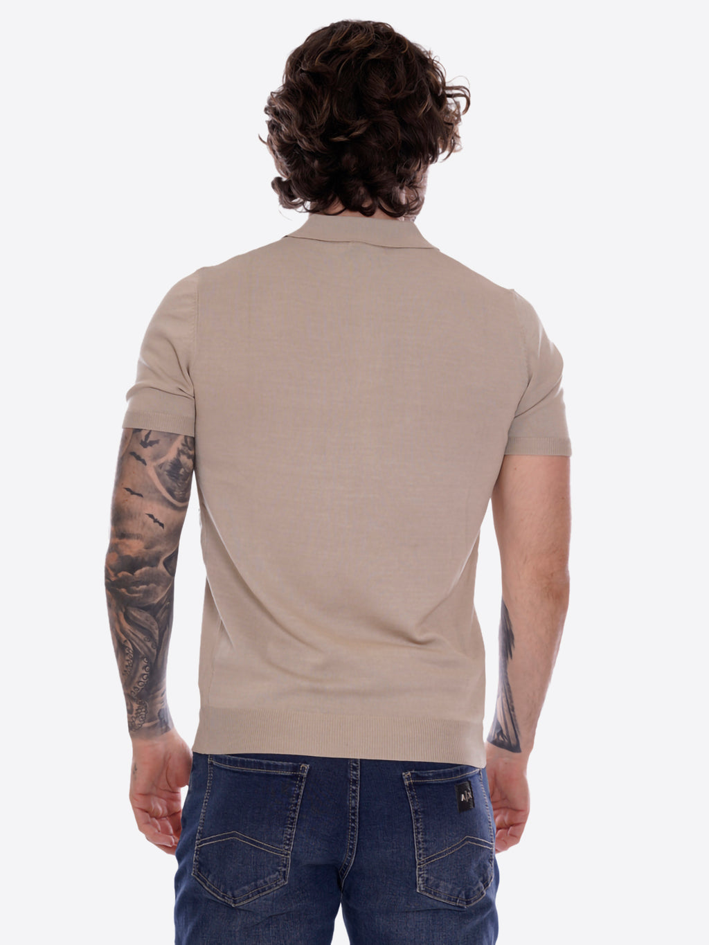 Polo GIANNI LUPO da Uomo - beige GL511S-S26BEIGE