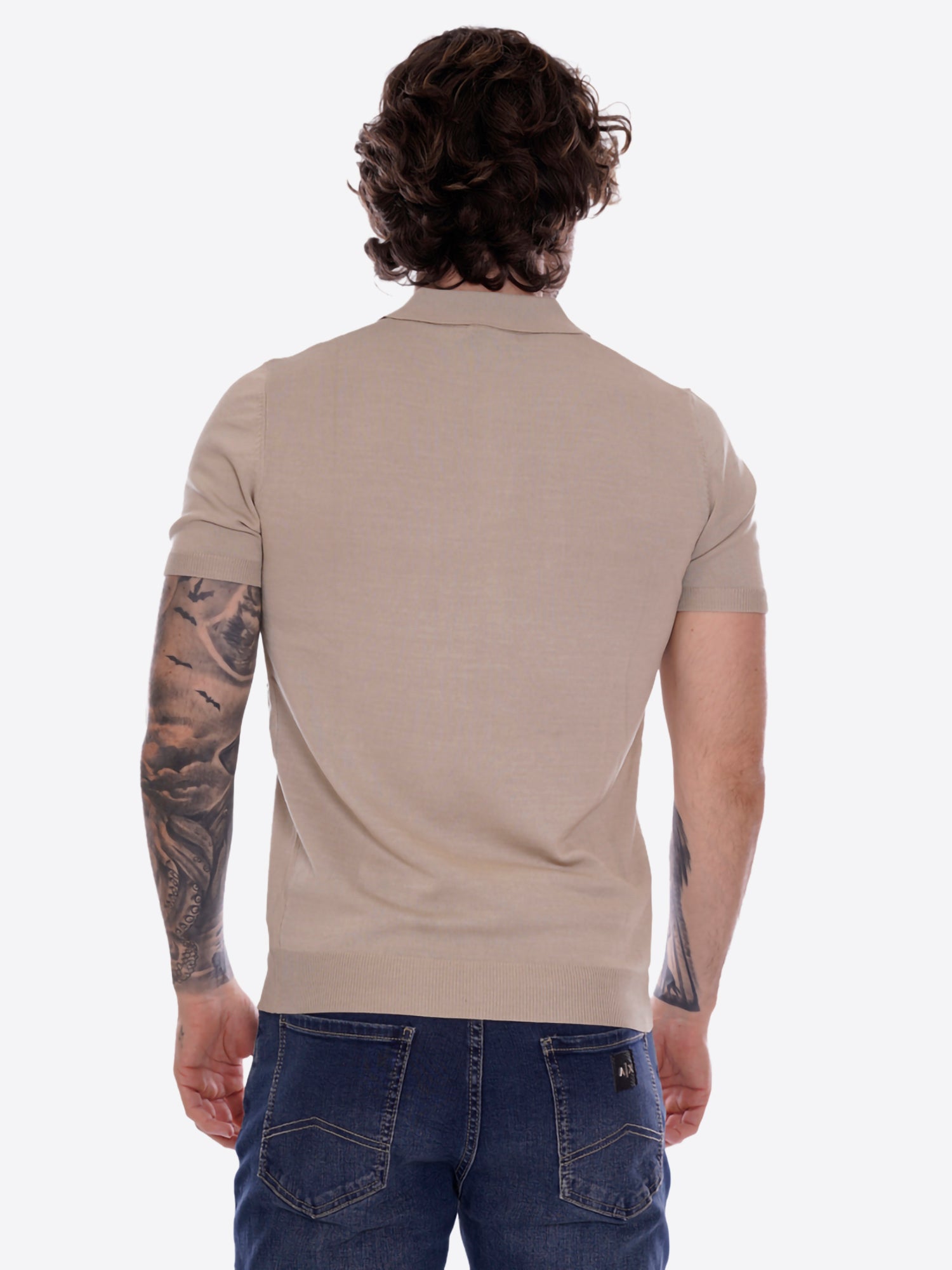 Polo GIANNI LUPO da Uomo - beige GL511S-S26BEIGE