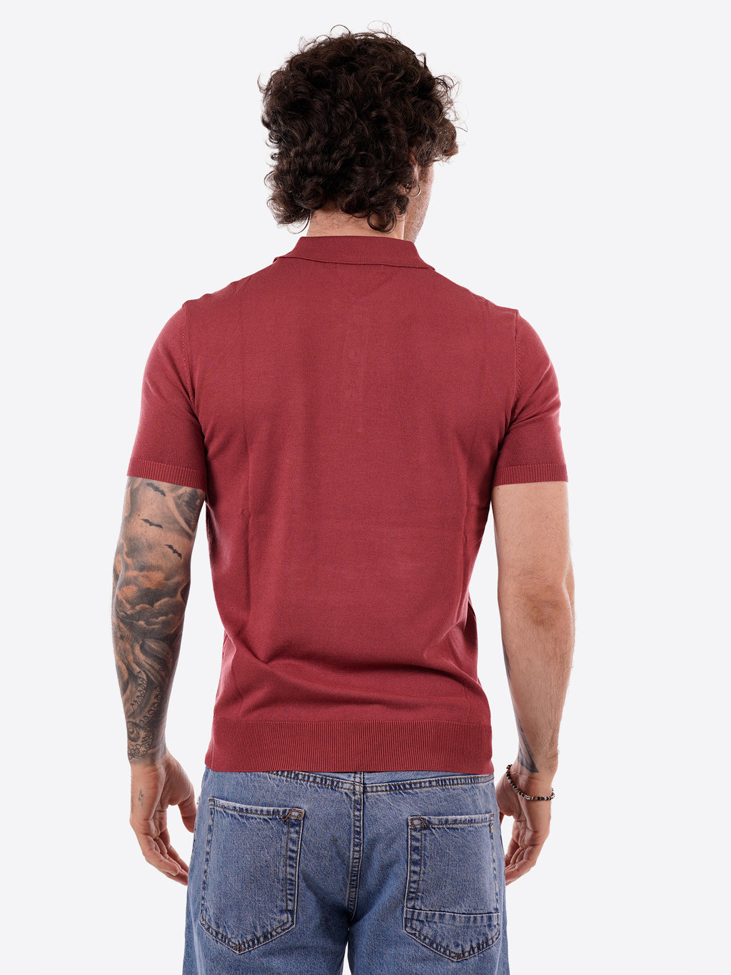 Polo GIANNI LUPO da Uomo - rosso GL511S-S26INDIA