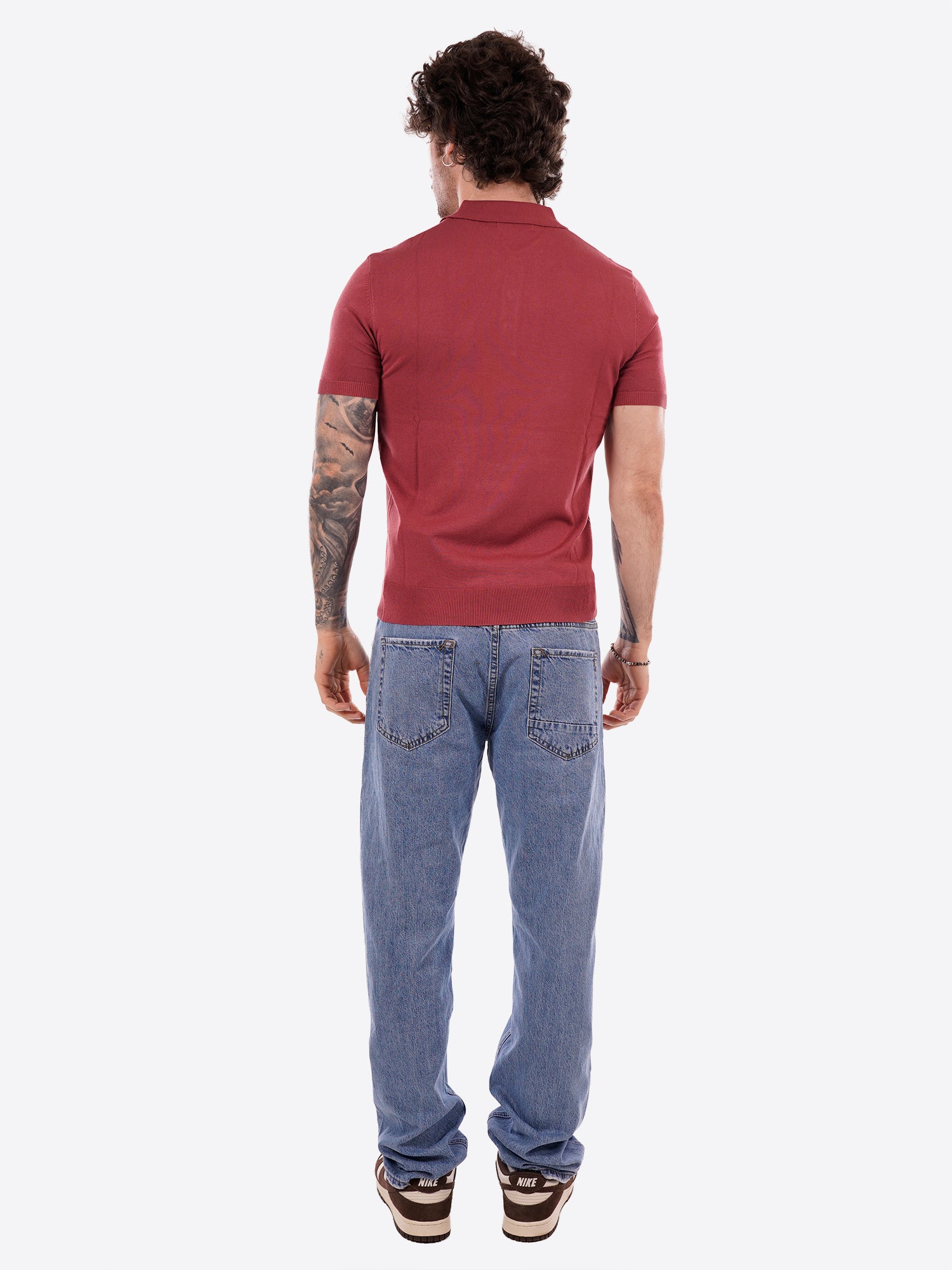 Polo GIANNI LUPO da Uomo - rosso GL511S-S26INDIA