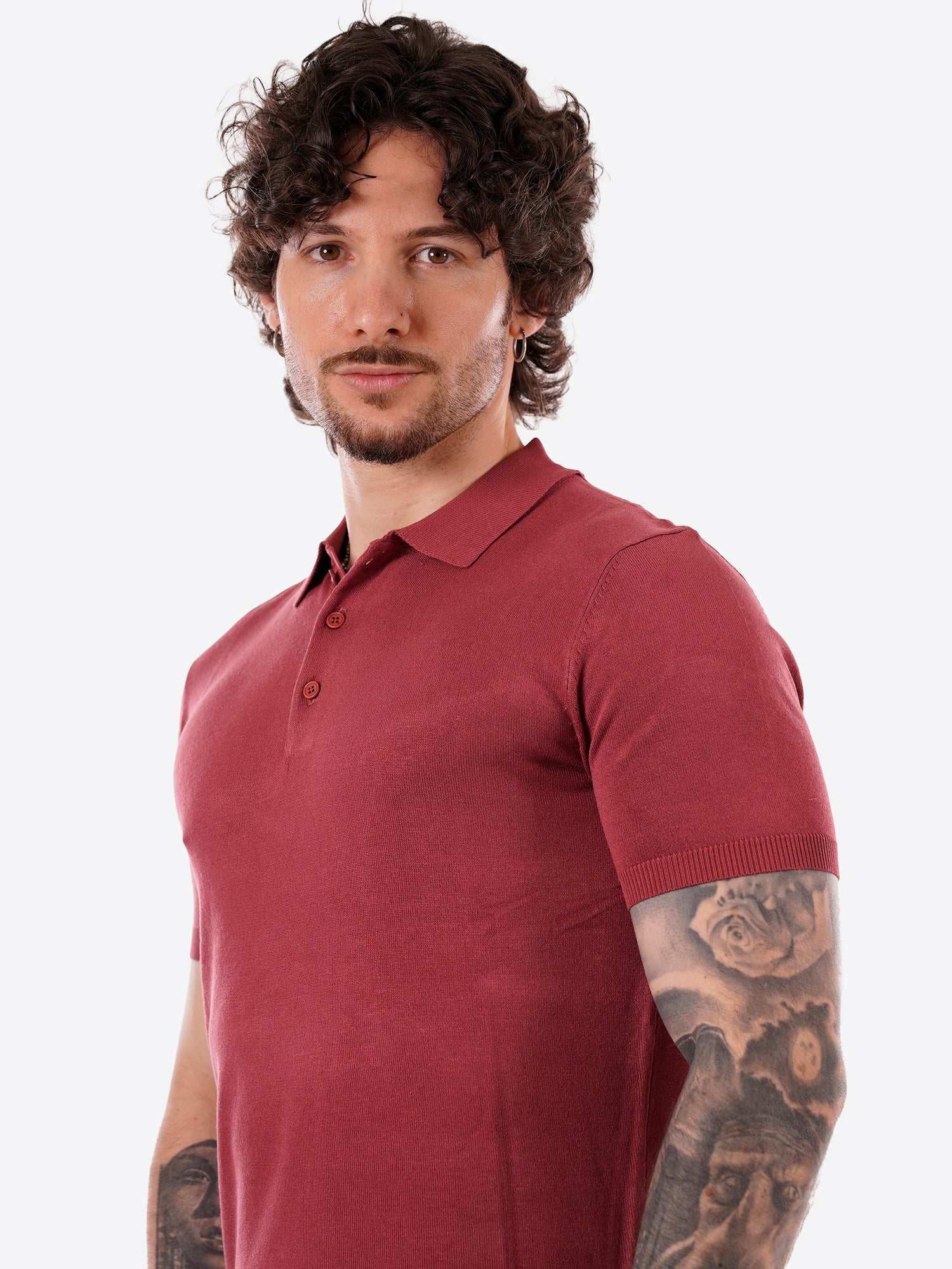 Polo GIANNI LUPO da Uomo - rosso GL511S-S26INDIA