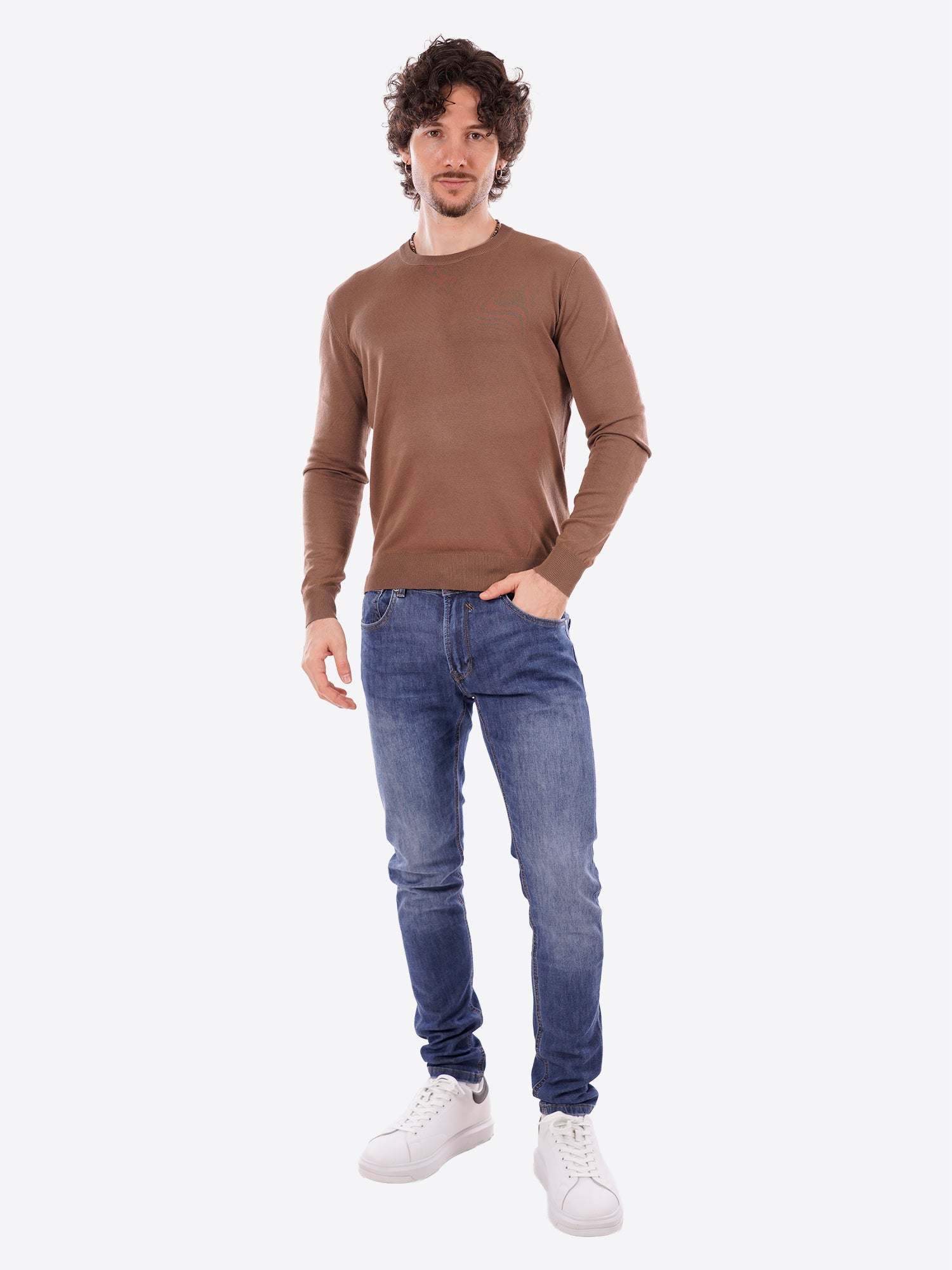T-shirt GIANNI LUPO da Uomo - GL512S-S26TOBACCO