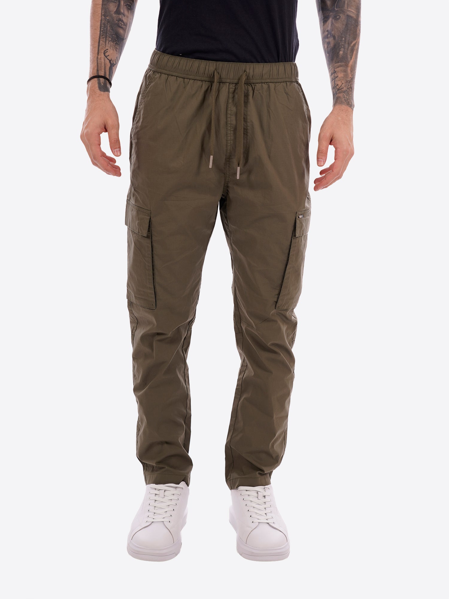 Pantalone GIANNI LUPO da Uomo - verde GL5216MILITARY