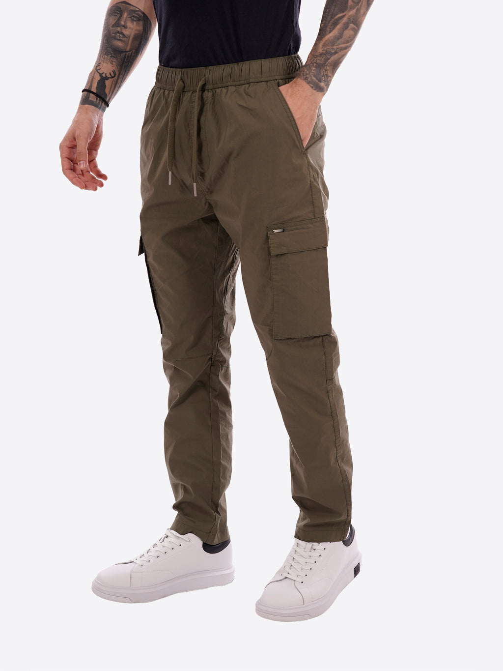 Pantalone GIANNI LUPO da Uomo - verde GL5216MILITARY