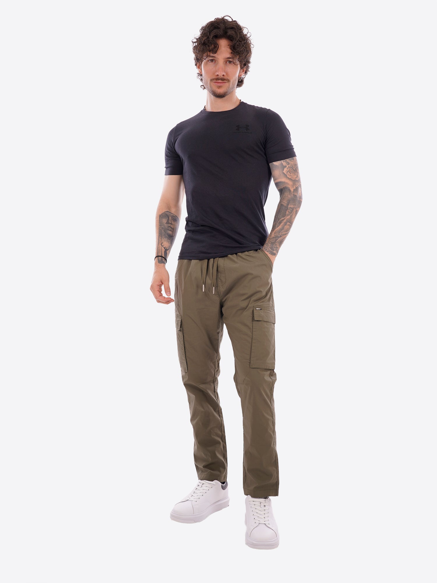 Pantalone GIANNI LUPO da Uomo - verde GL5216MILITARY