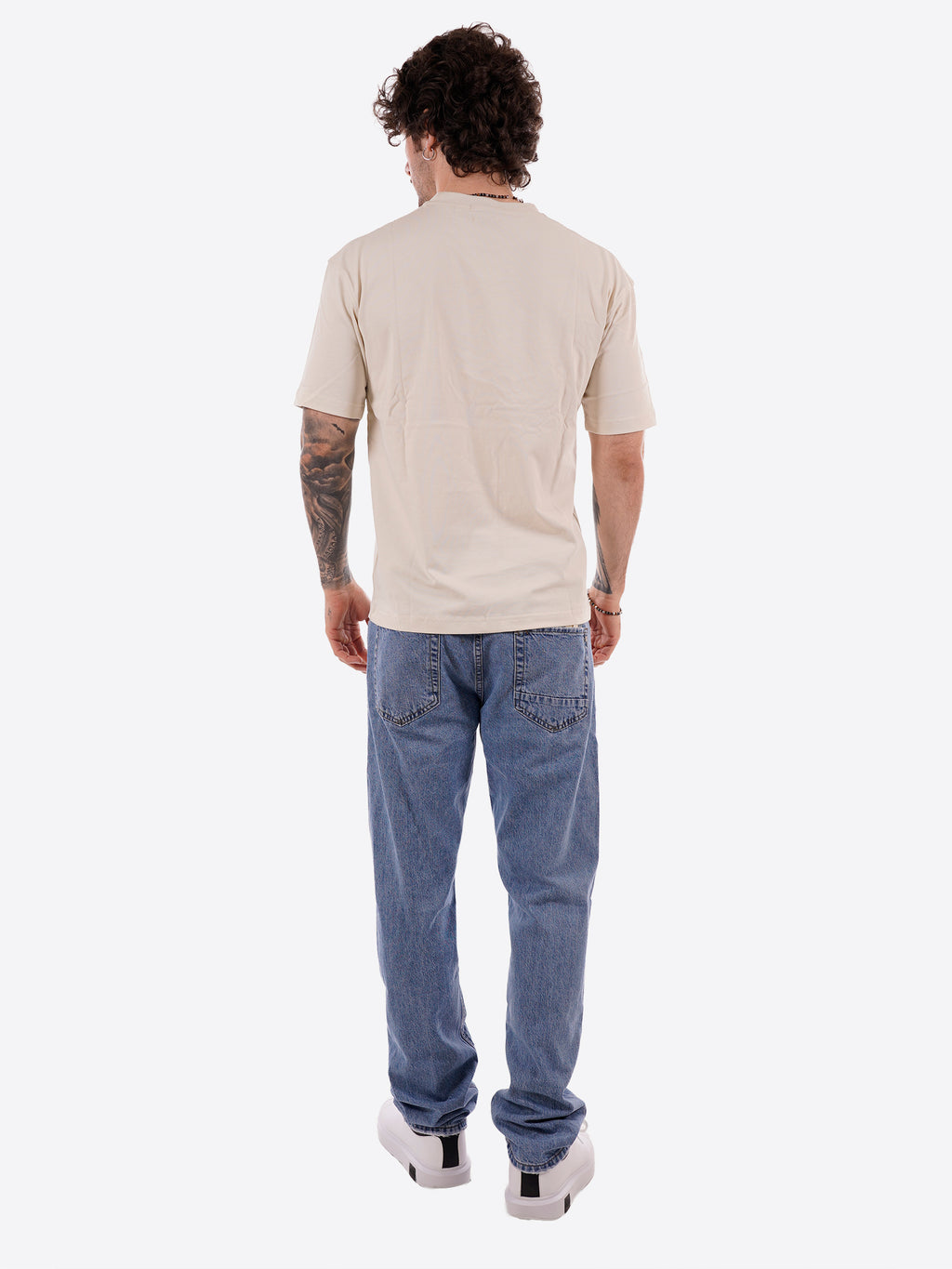 T-shirt GIANNI LUPO da Uomo - beige GL566L-S26BEIGE