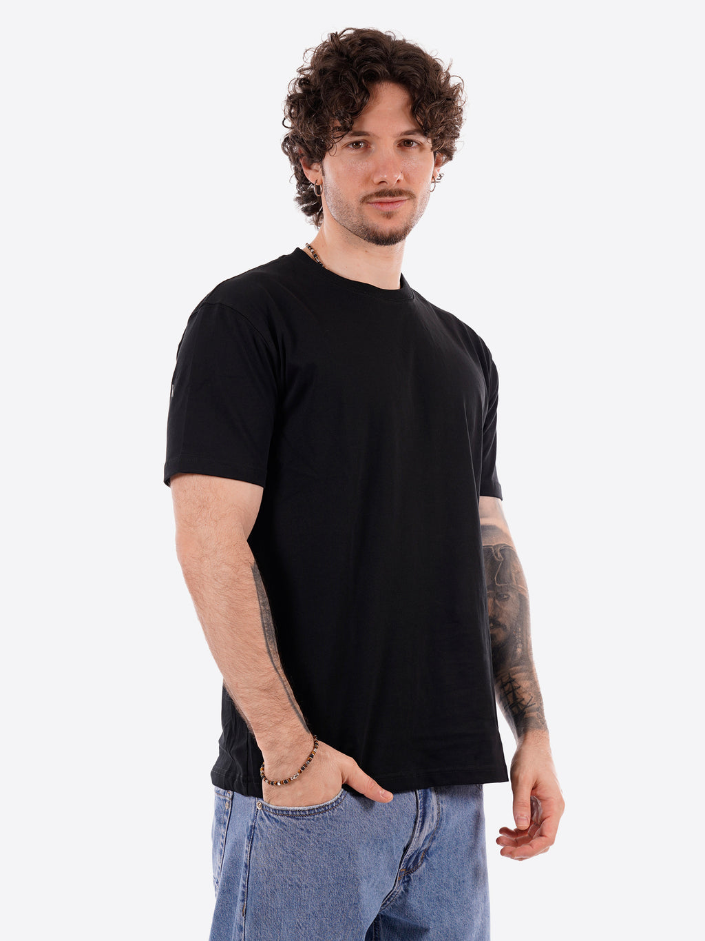 T-shirt GIANNI LUPO da Uomo - nero GL566L-S26BLK