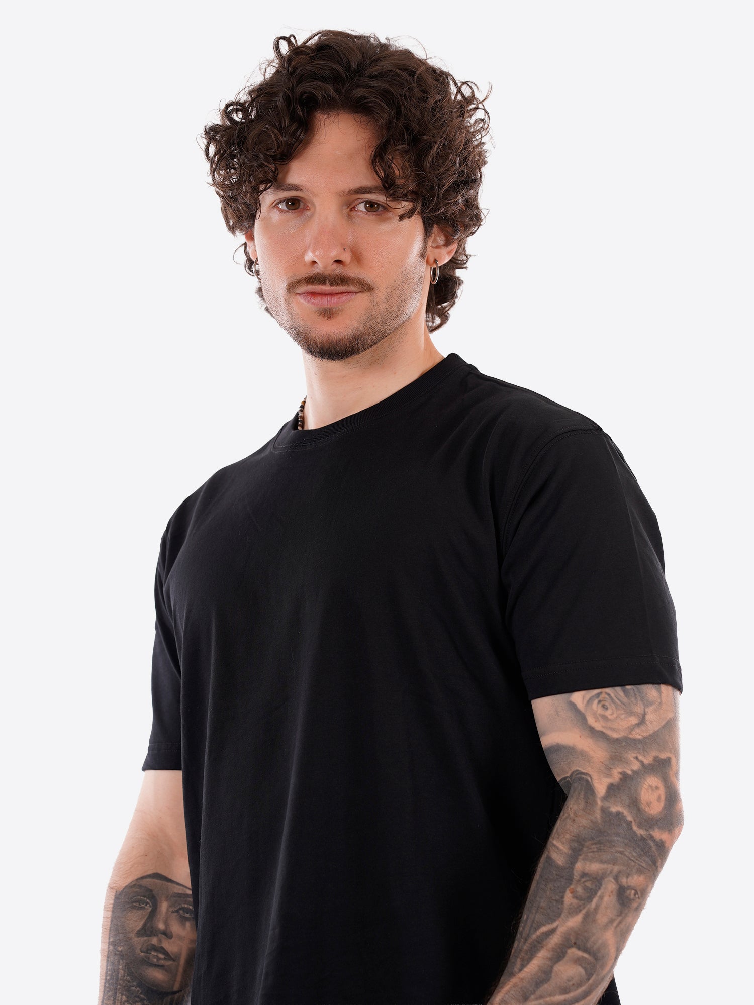 T-shirt GIANNI LUPO da Uomo - nero GL566L-S26BLK
