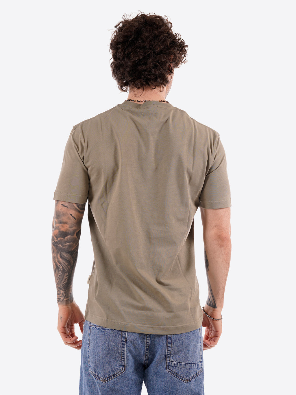T-shirt GIANNI LUPO da Uomo - verde GL566L-S26GREEN