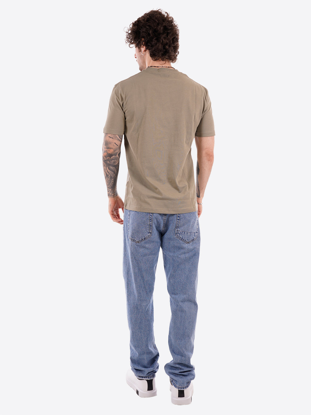 T-shirt GIANNI LUPO da Uomo - verde GL566L-S26GREEN