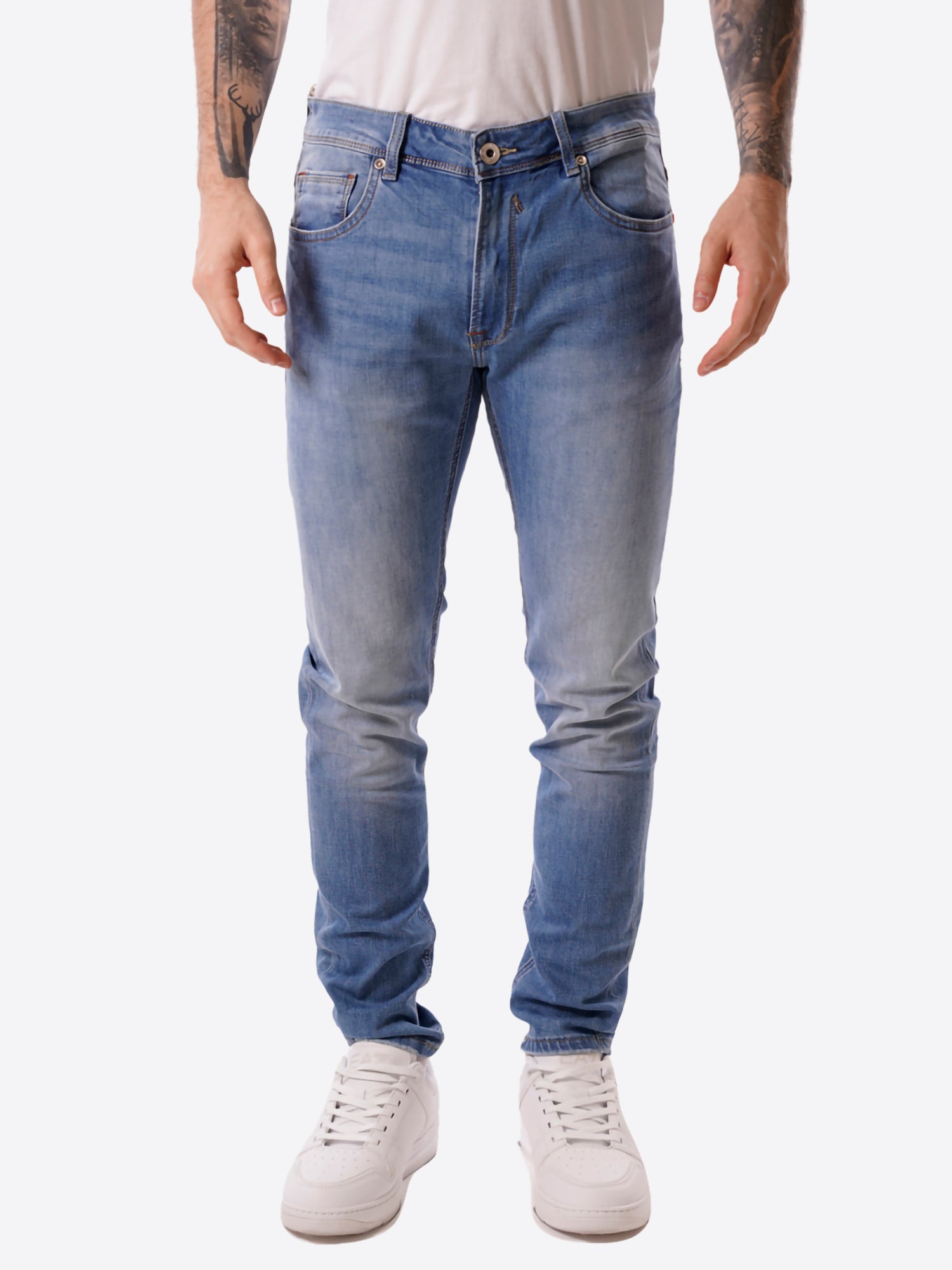 Pantalone Jeans GIANNI LUPO da Uomo - blu GL6262Q-S26LAV