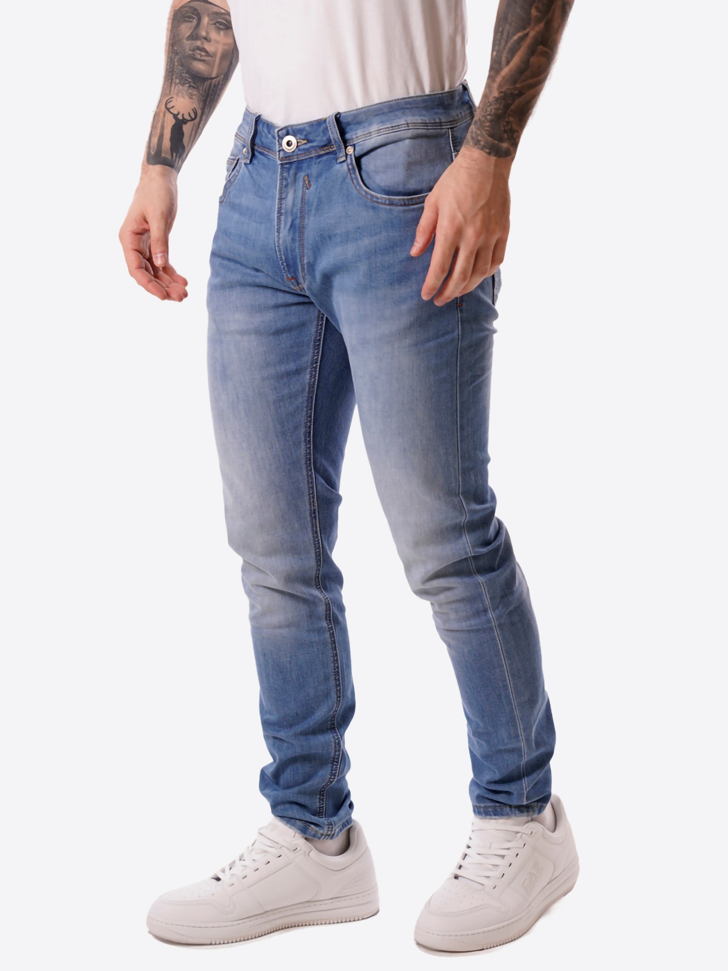 Pantalone Jeans GIANNI LUPO da Uomo - blu GL6262Q-S26LAV