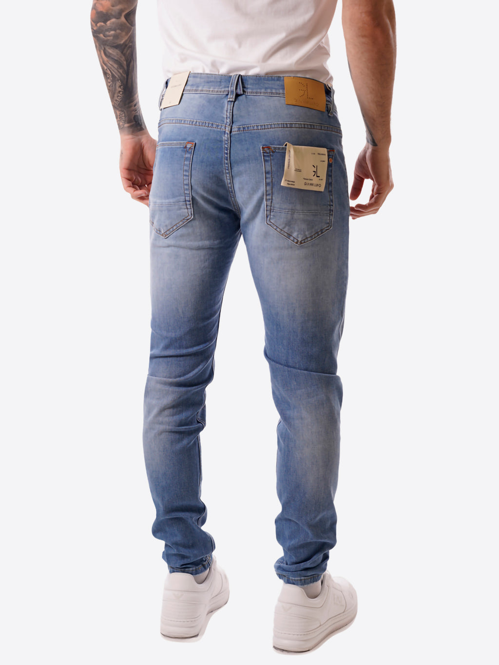 Pantalone Jeans GIANNI LUPO da Uomo - blu GL6262Q-S26LAV