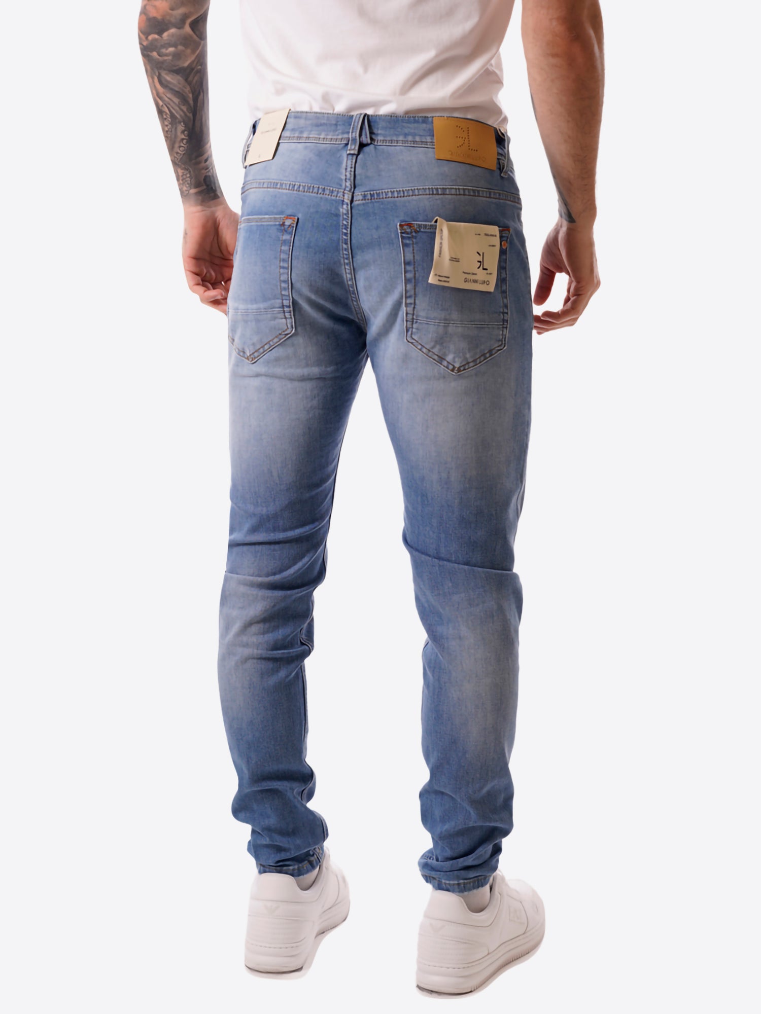 Pantalone Jeans GIANNI LUPO da Uomo - blu GL6262Q-S26LAV