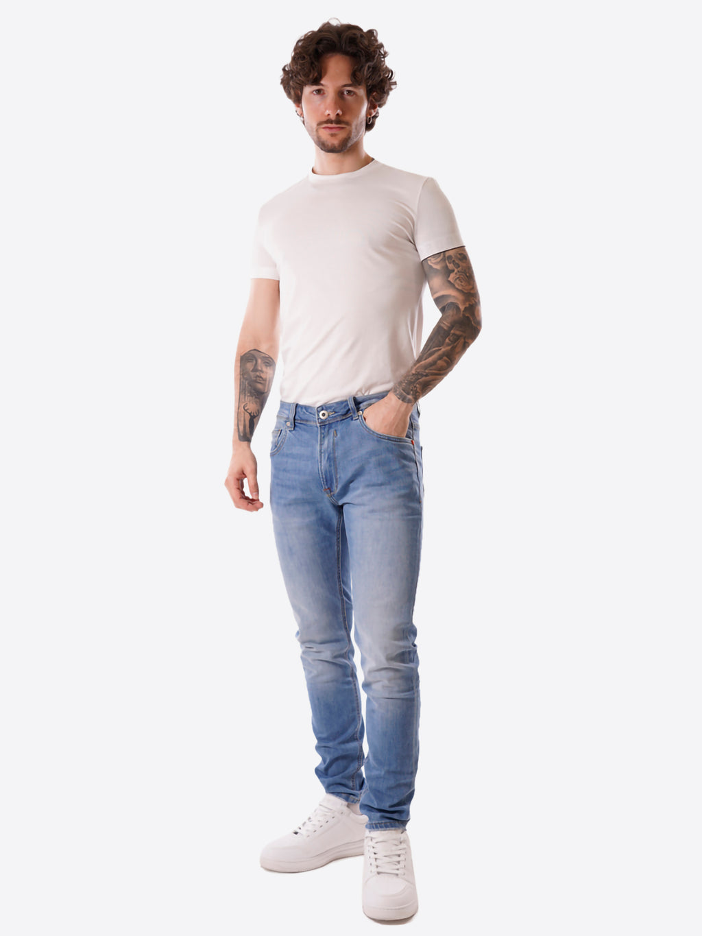 Pantalone Jeans GIANNI LUPO da Uomo - blu GL6262Q-S26LAV