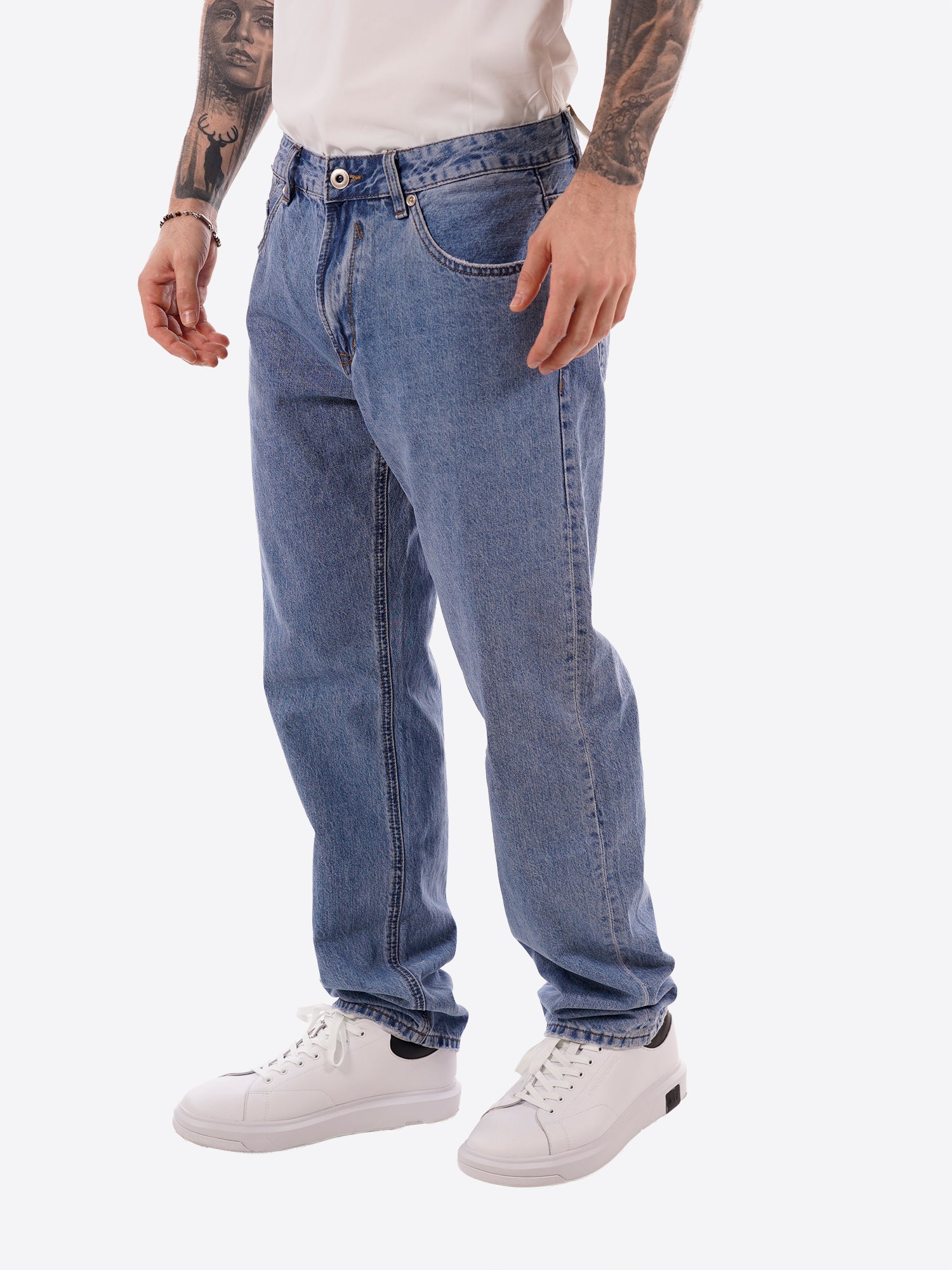 Pantalone Jeans GIANNI LUPO da Uomo - blu GL6395QLAV